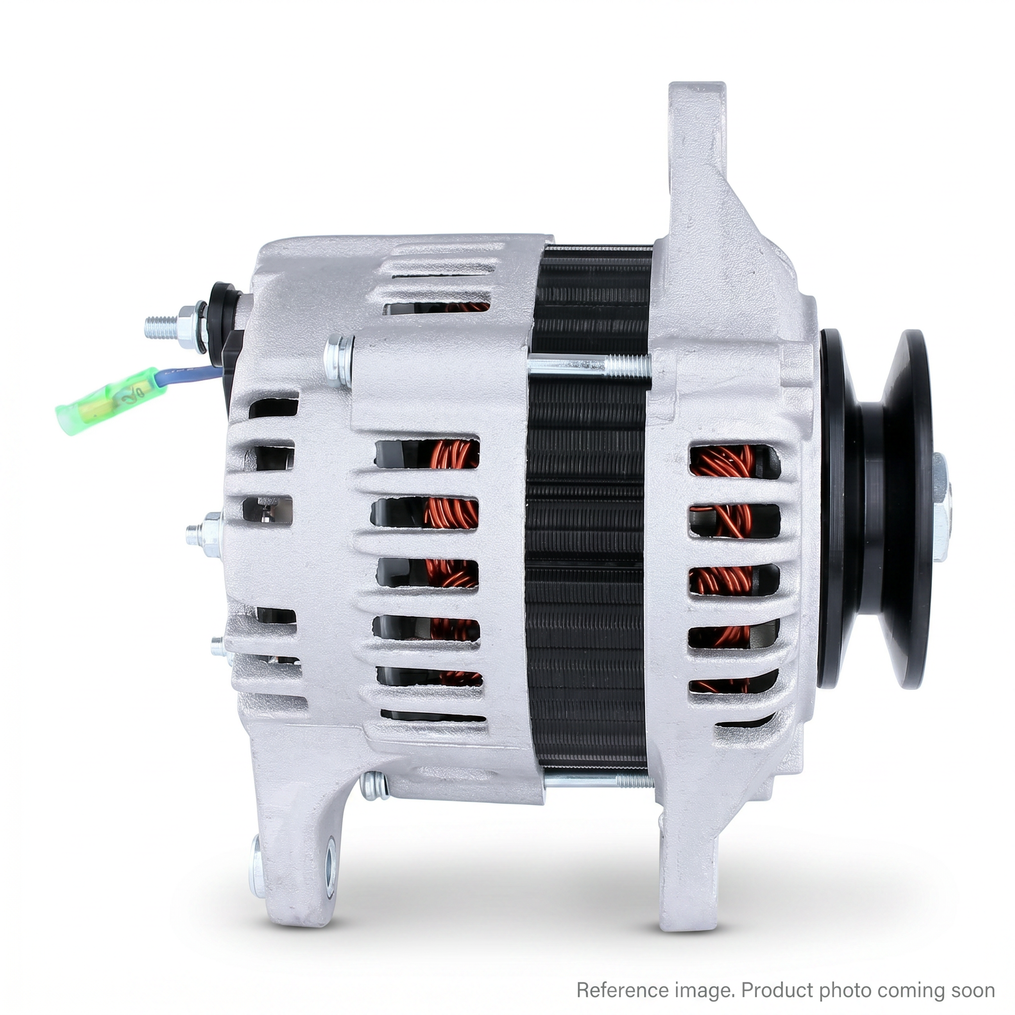 Yanmar 11983677200 Alternator alternate angle product photo | stocked in BC, ships Canada-wide