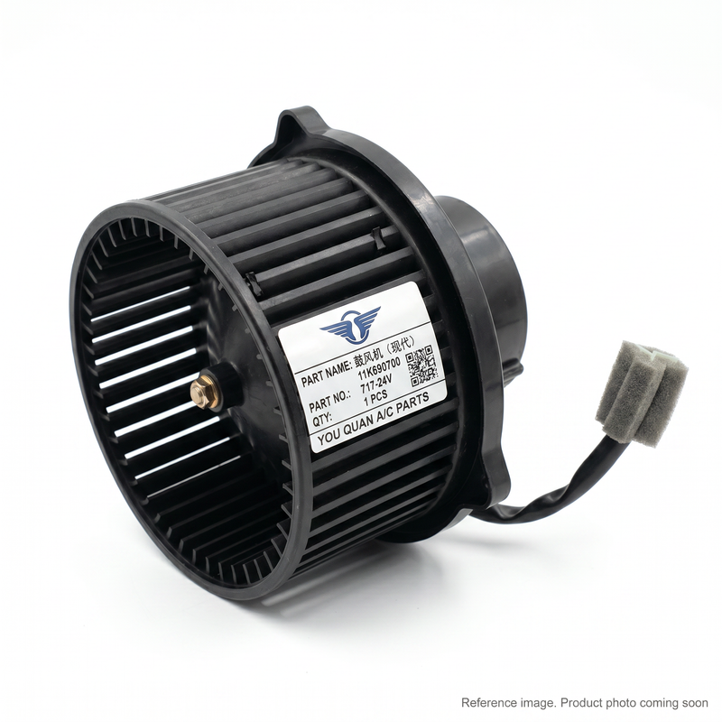 Hyundai 11K6-90700 HVAC blower motor 24V for R210LC-7 R250LC-7 R290LC-7