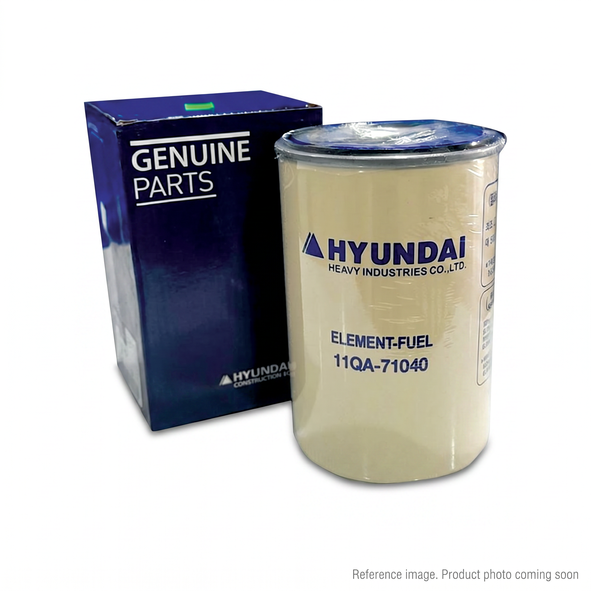 Hyundai 11Q640681 Fuel Filter three-quarter angle product photo | stocked in BC, ships Canada-wide