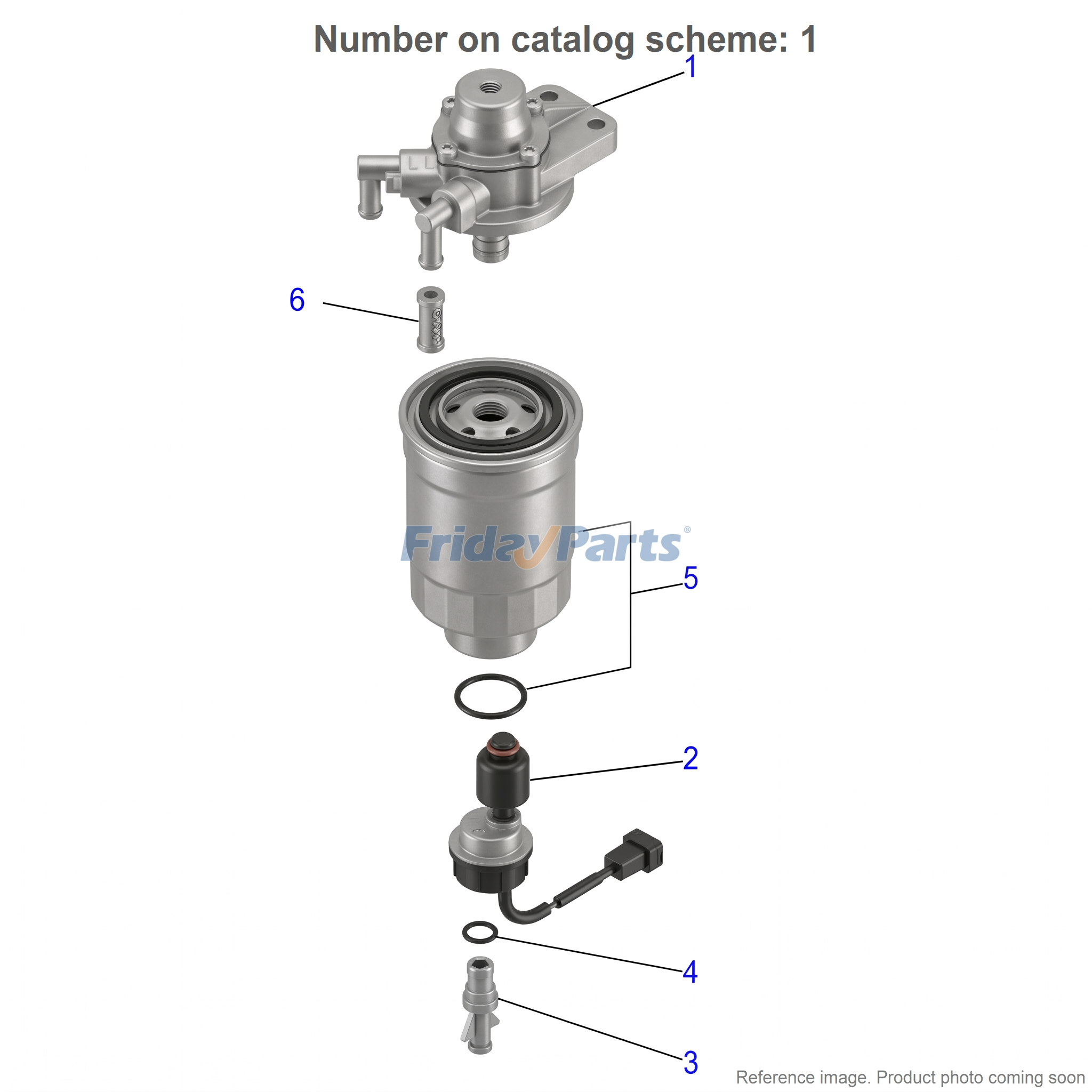 Yanmar 12990155810 Fuel System Parts front product photo | stocked in BC, ships Canada-wide