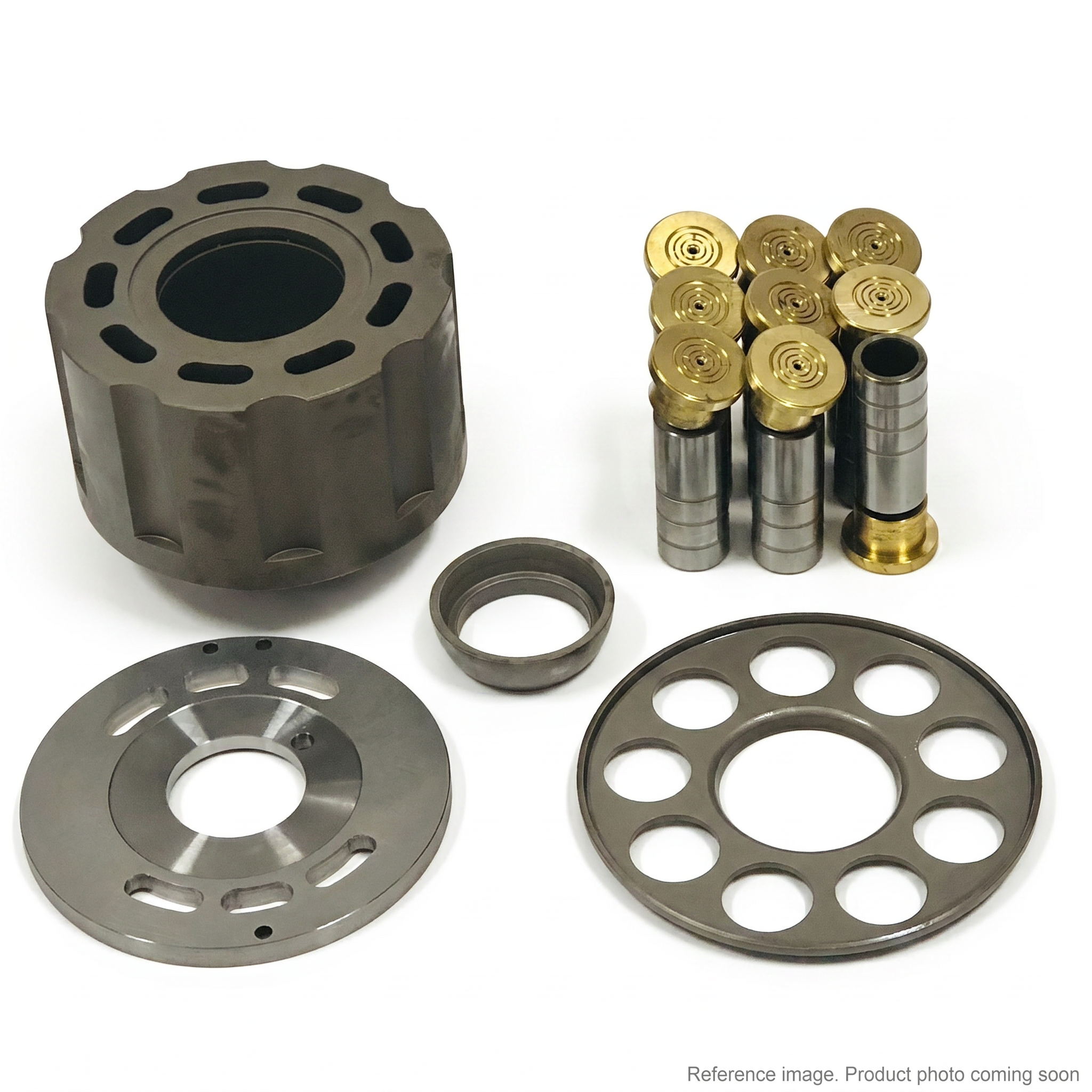 Hyundai 132324 Travel Motor Timing Plate three-quarter angle product photo | stocked in BC, ships Canada-wide