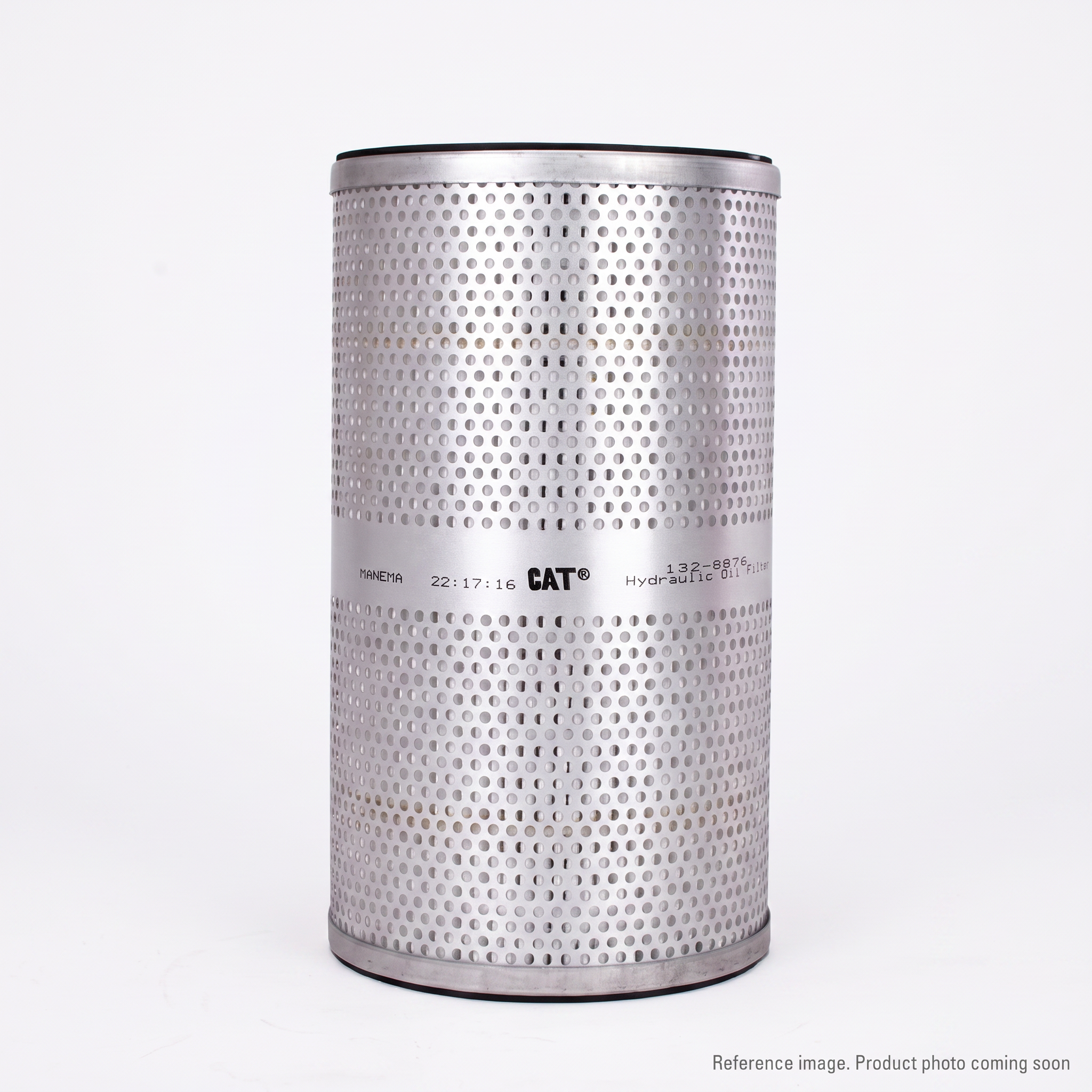 Caterpillar 132-8876 Hydraulic Oil Filter alternate angle product photo | stocked in BC, ships Canada-wide