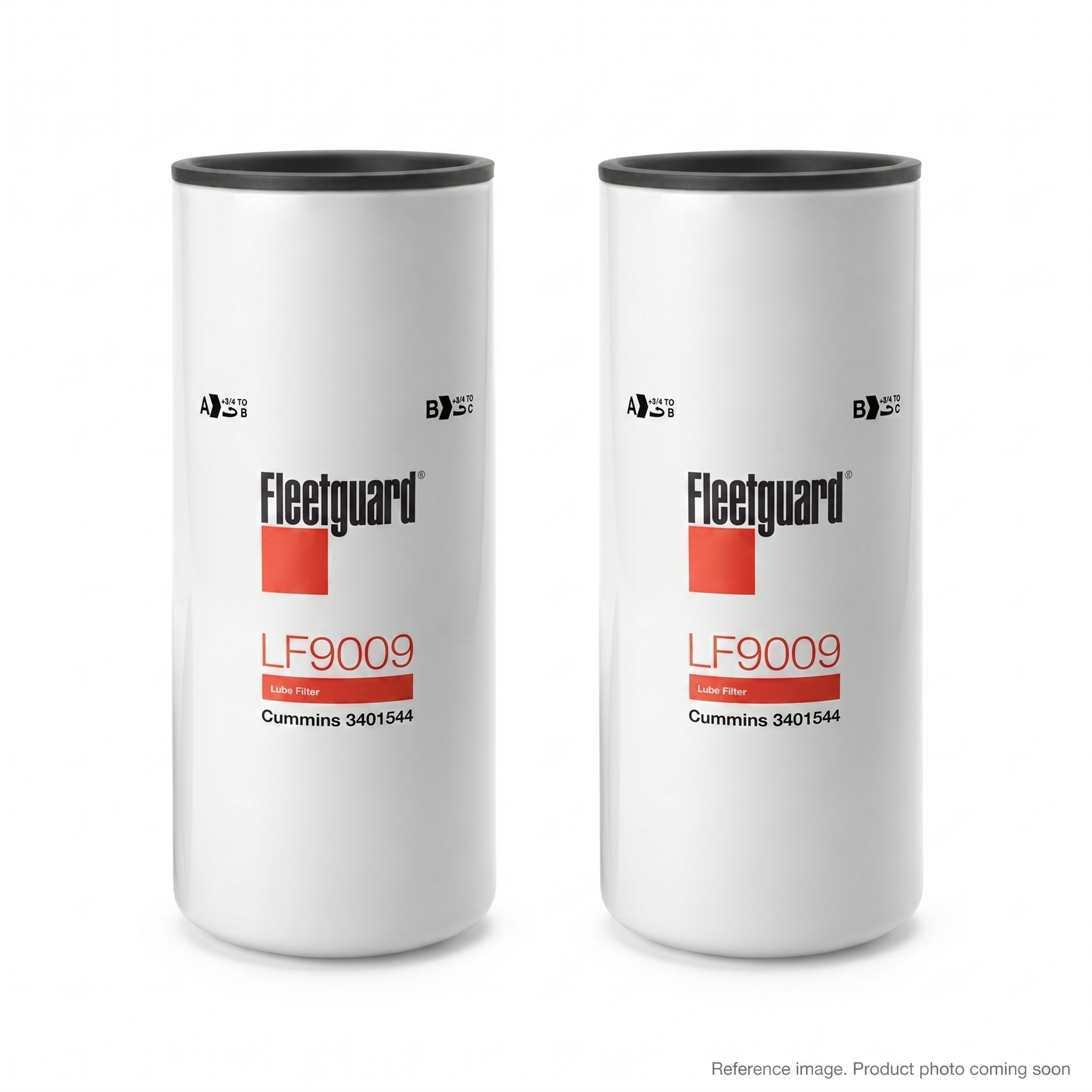 Fleetguard 1469-4B Oil Filter / Lube Filter alternate angle product photo | stocked in BC, ships Canada-wide