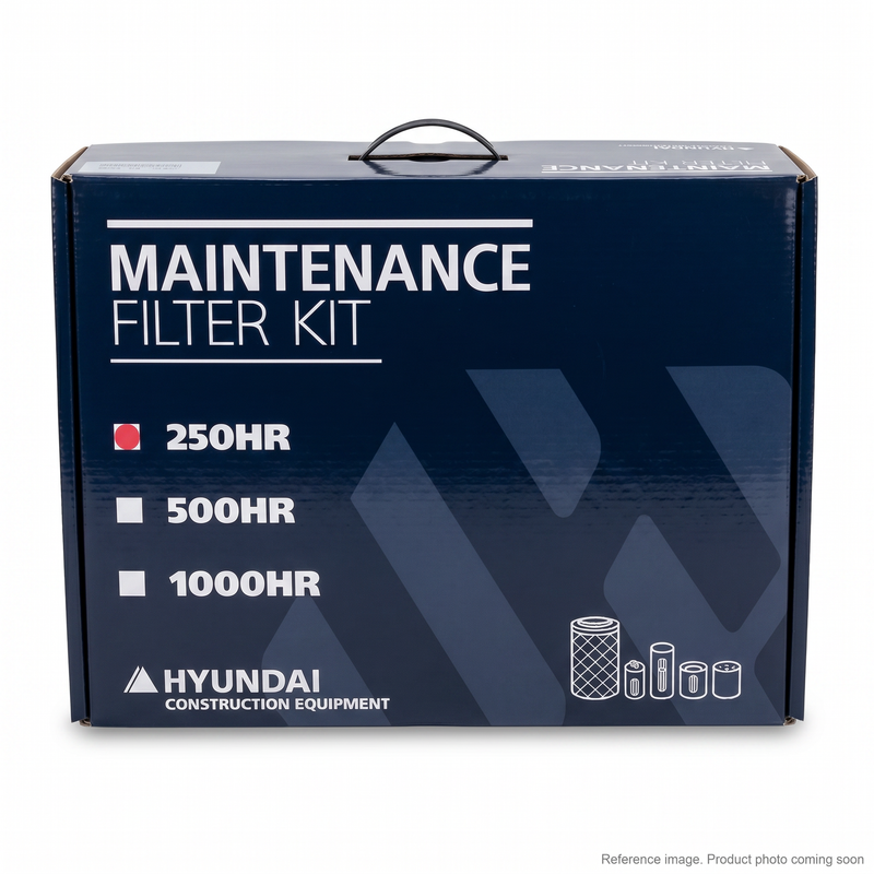 Genuine Hyundai 15KA-71040 fuel filter element for HX140A HX160A HL930A HW series