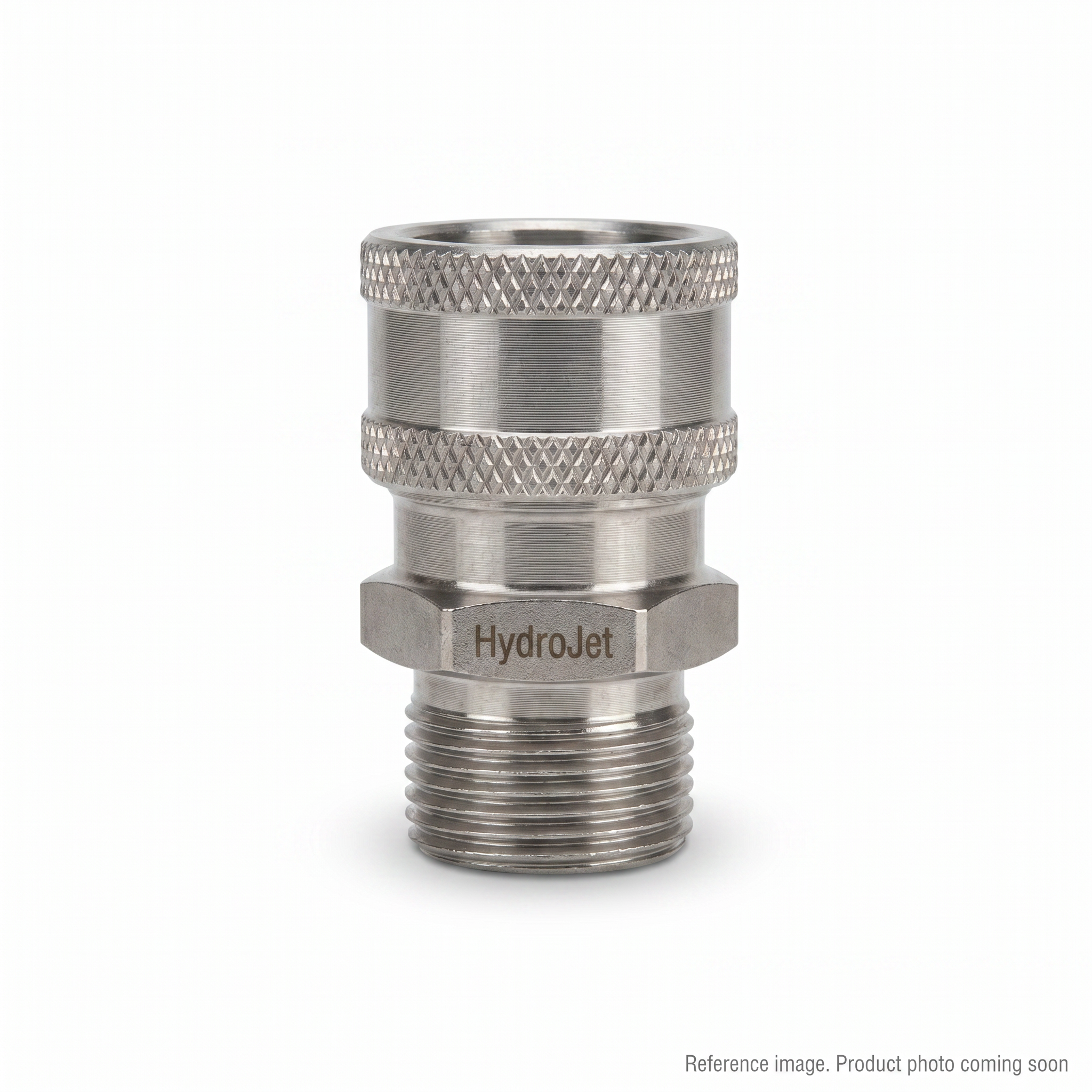 Multiquip 16568 Hydraulic Plug three-quarter angle product photo | stocked in BC, ships Canada-wide
