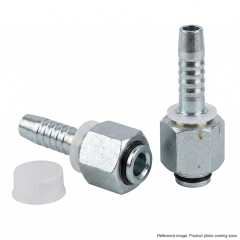 20412-45-20RW M45x2 metric female 24-degree cone O-ring hose fitting for SAE -20 spiral hydraulic hose