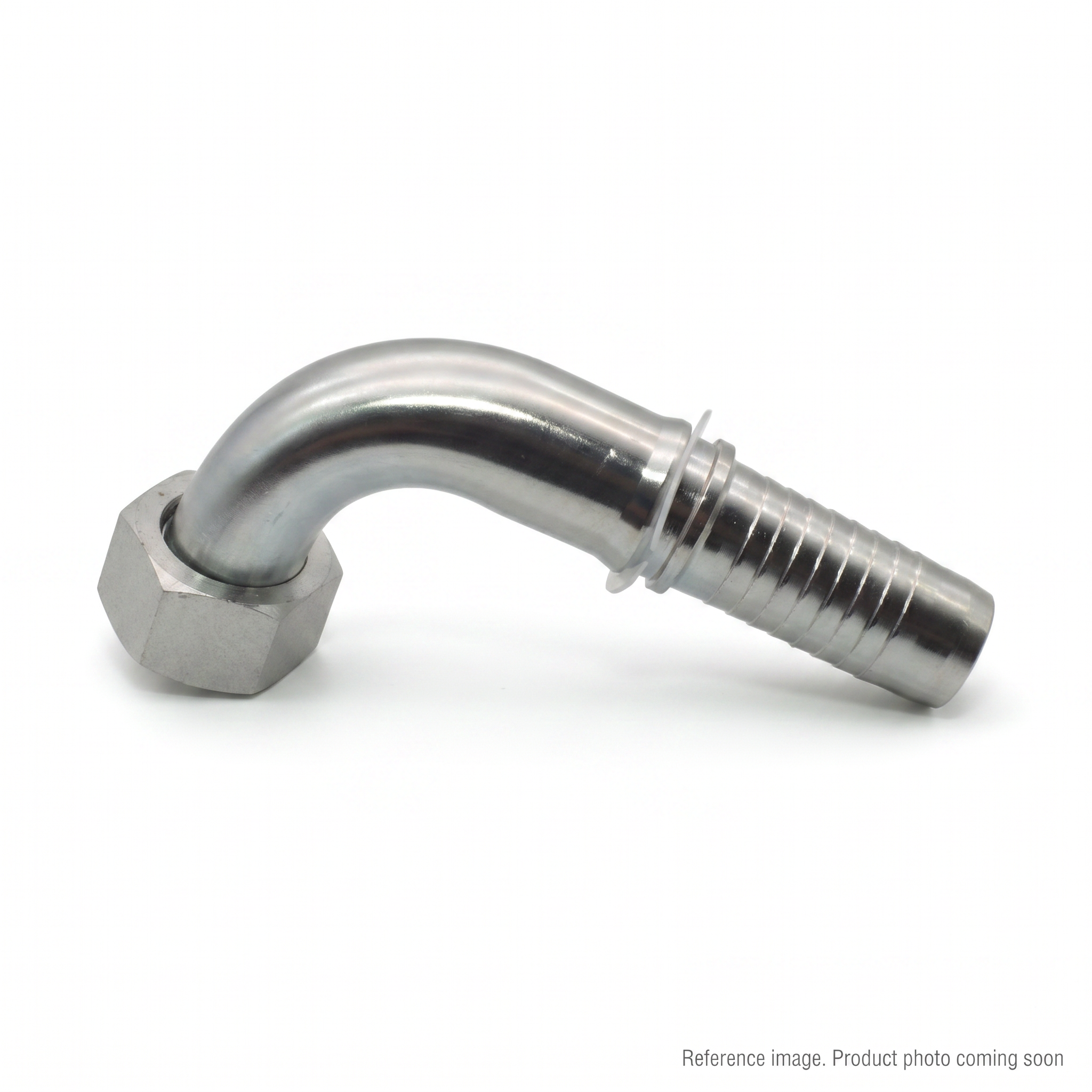 Aftermarket 20491-36-12RW 90 Degree Metric Female Cone O-Ring Fitting three-quarter angle product photo | stocked in BC, ships Canada-wide