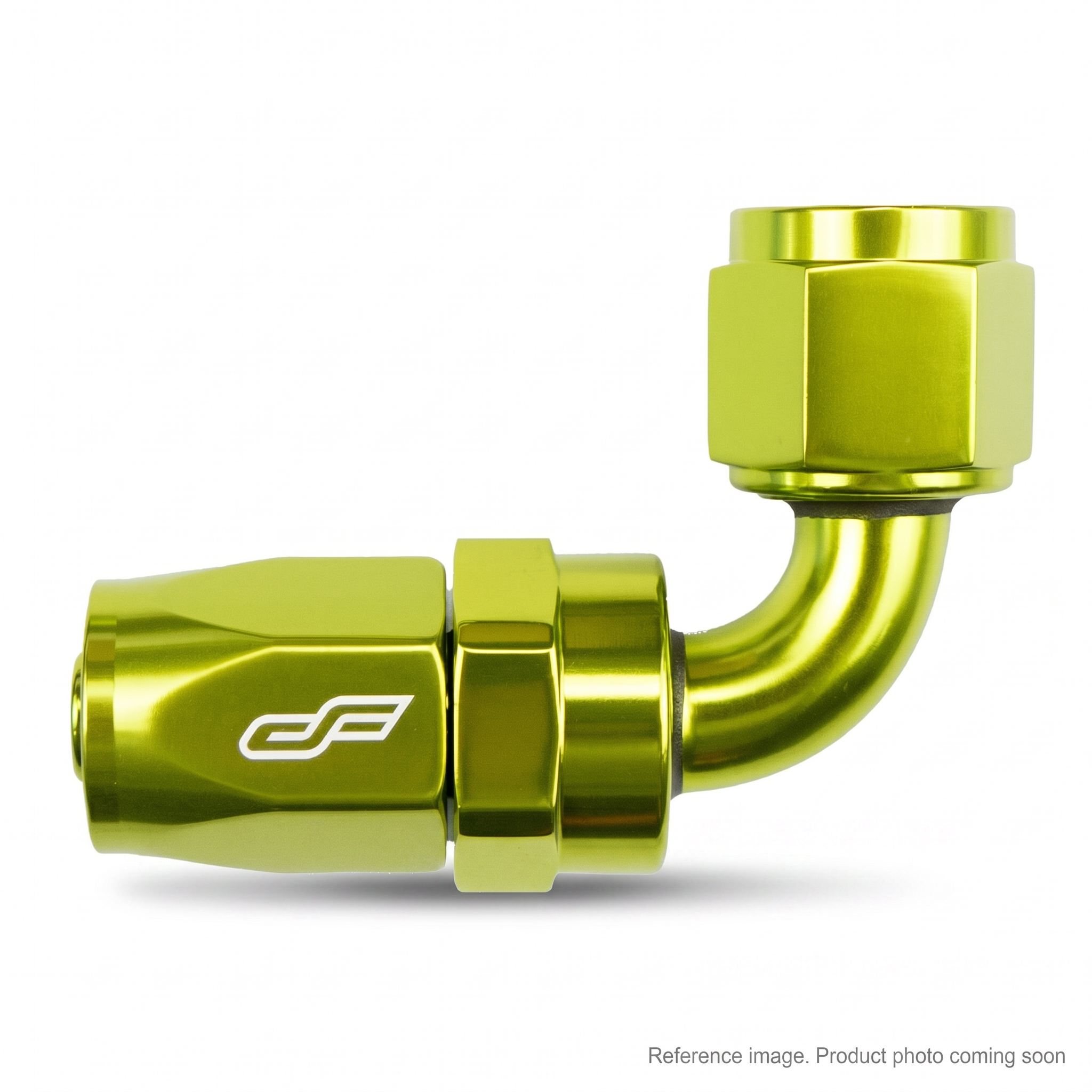 Aftermarket 20492-45-20RW 90 Degree Metric Female Hose Fitting three-quarter angle product photo | stocked in BC, ships Canada-wide