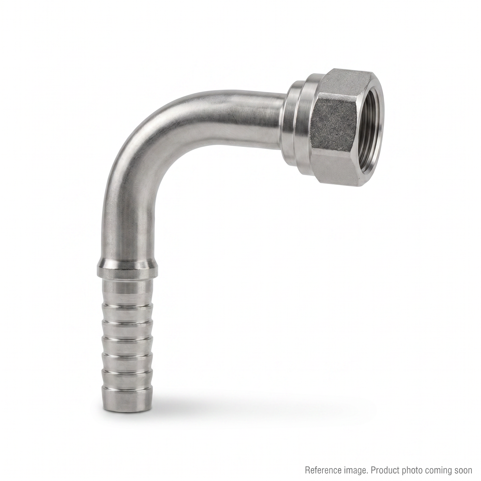Aftermarket 20592-24-08RW 90 Degree Metric Female Hydraulic Adapter alternate angle product photo | stocked in BC, ships Canada-wide