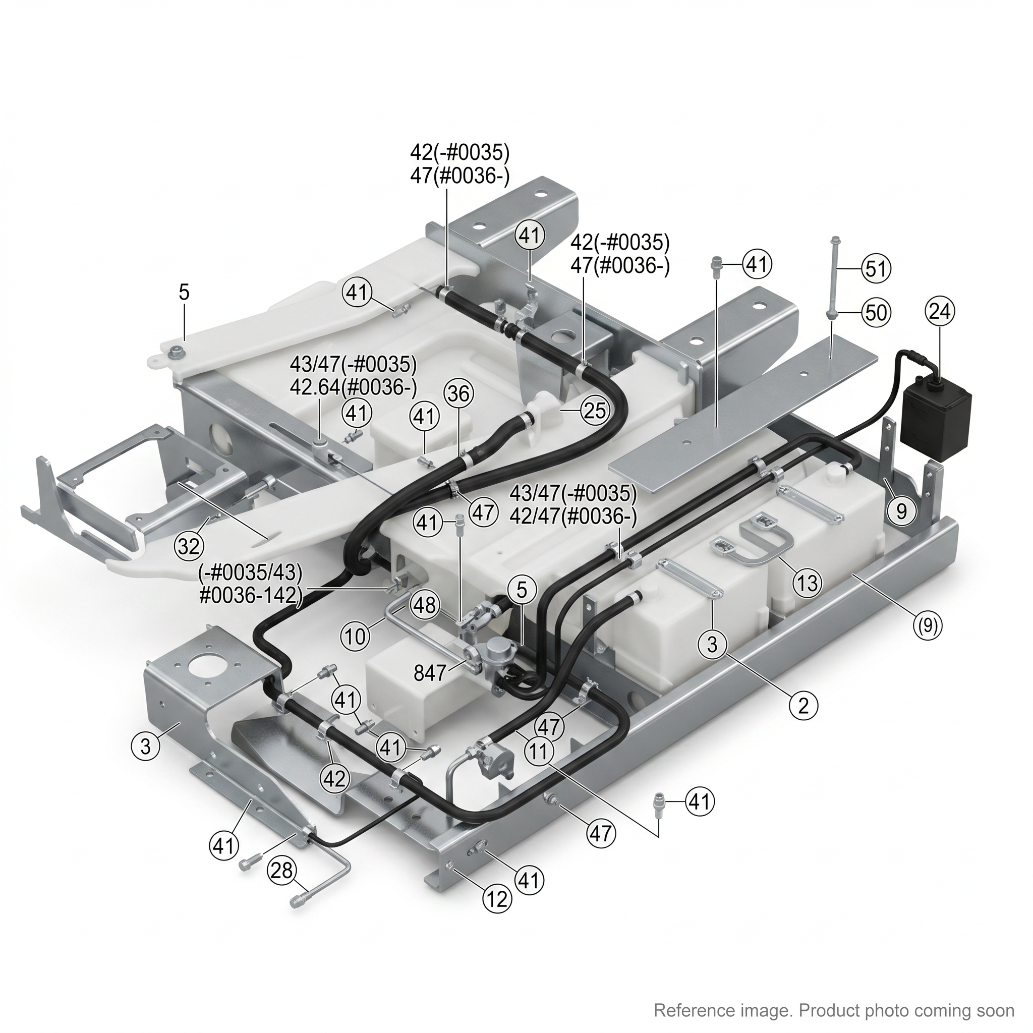 Hyundai 21EG30630 Washer Tanks and Containers three-quarter angle product photo | stocked in BC, ships Canada-wide