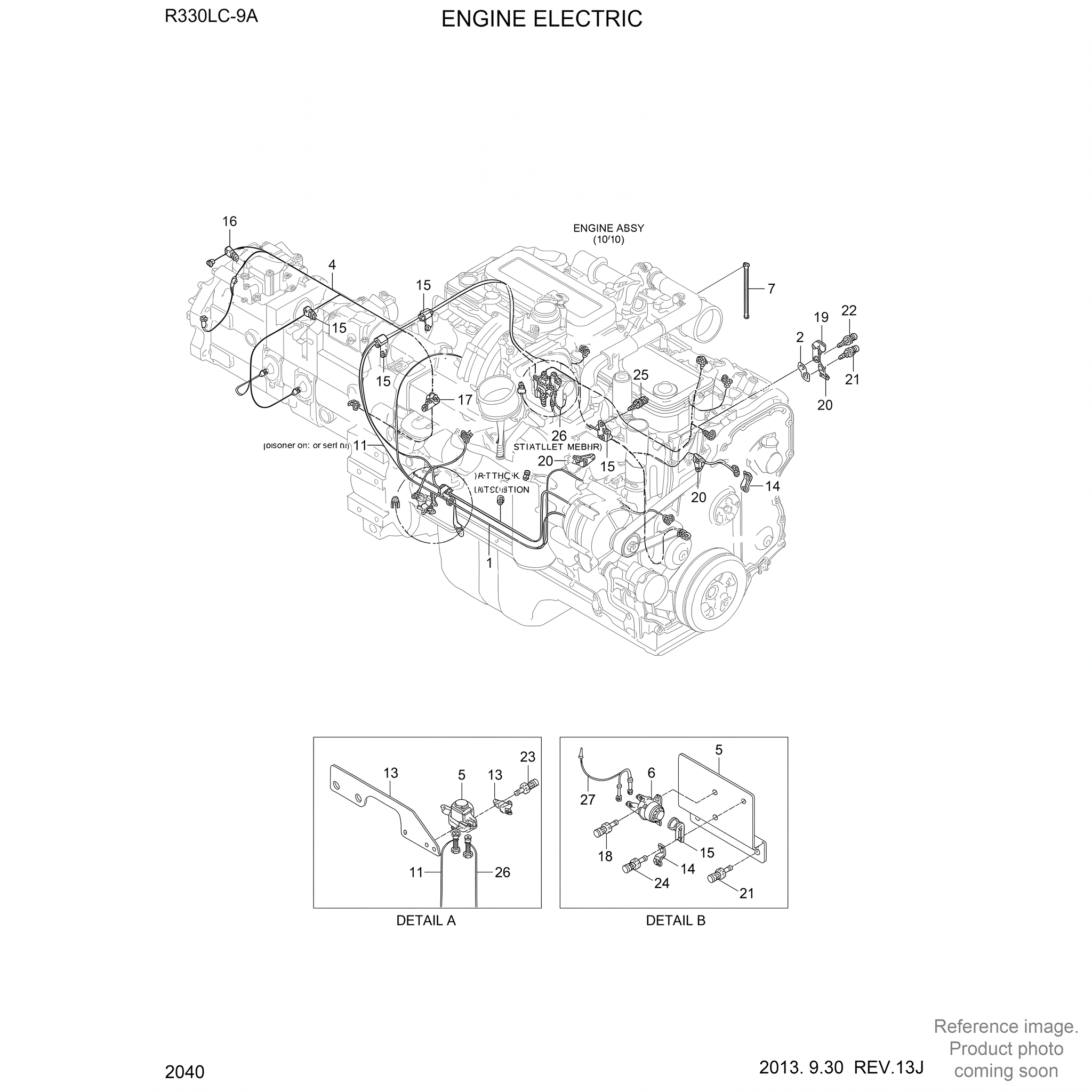 Hyundai HCE 21QA21500 Relays three-quarter angle product photo | stocked in BC, ships Canada-wide