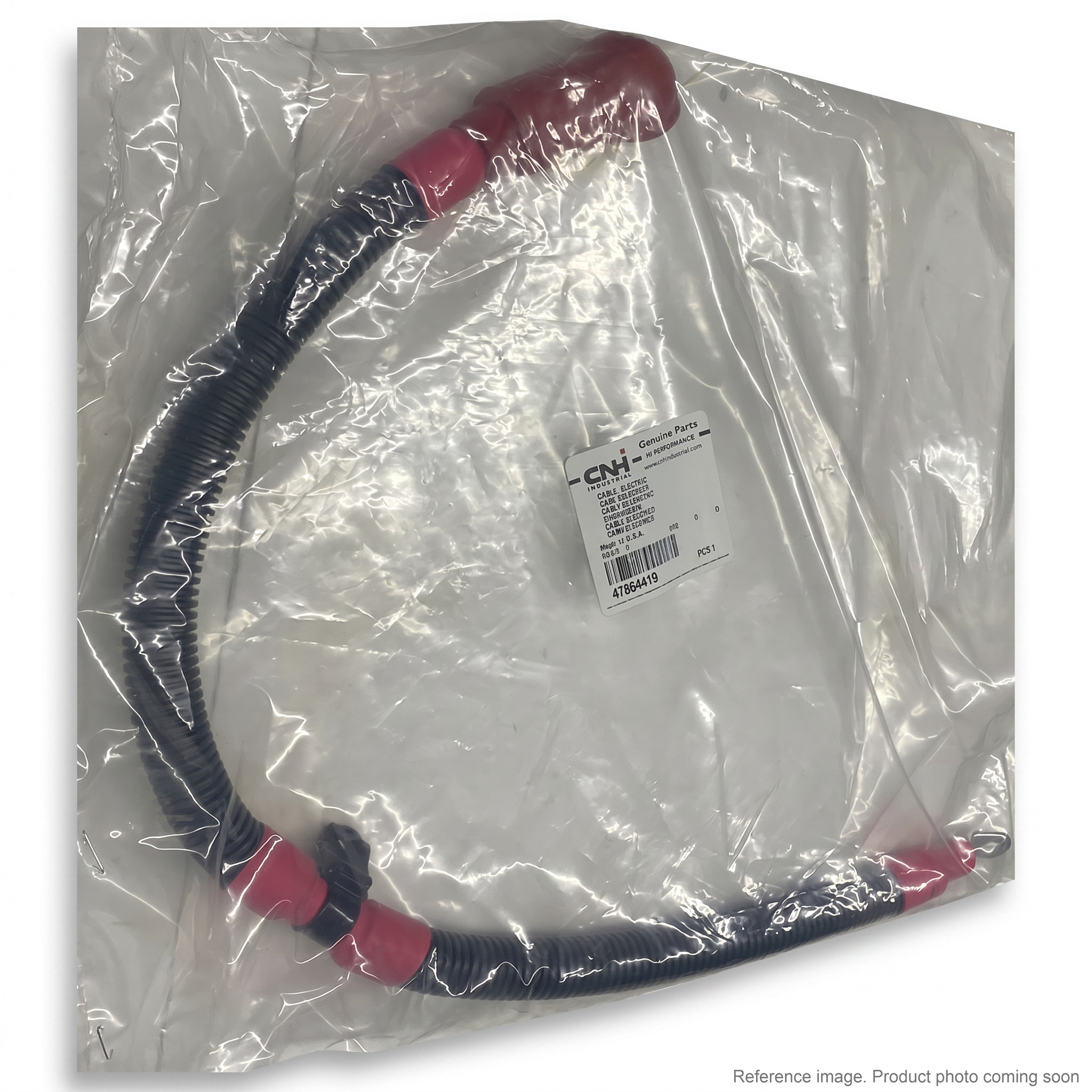 New Holland 21SE44411 Electric Cable alternate angle product photo | stocked in BC, ships Canada-wide