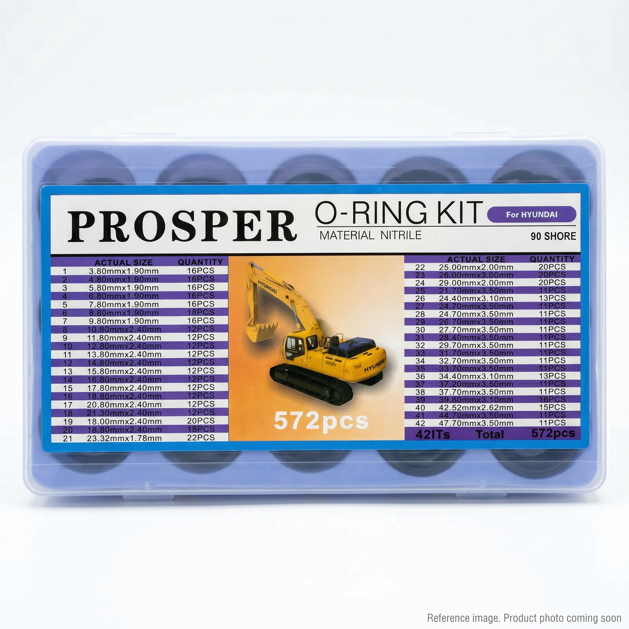 XCMG 228700157 O-Ring alternate angle product photo | stocked in BC, ships Canada-wide
