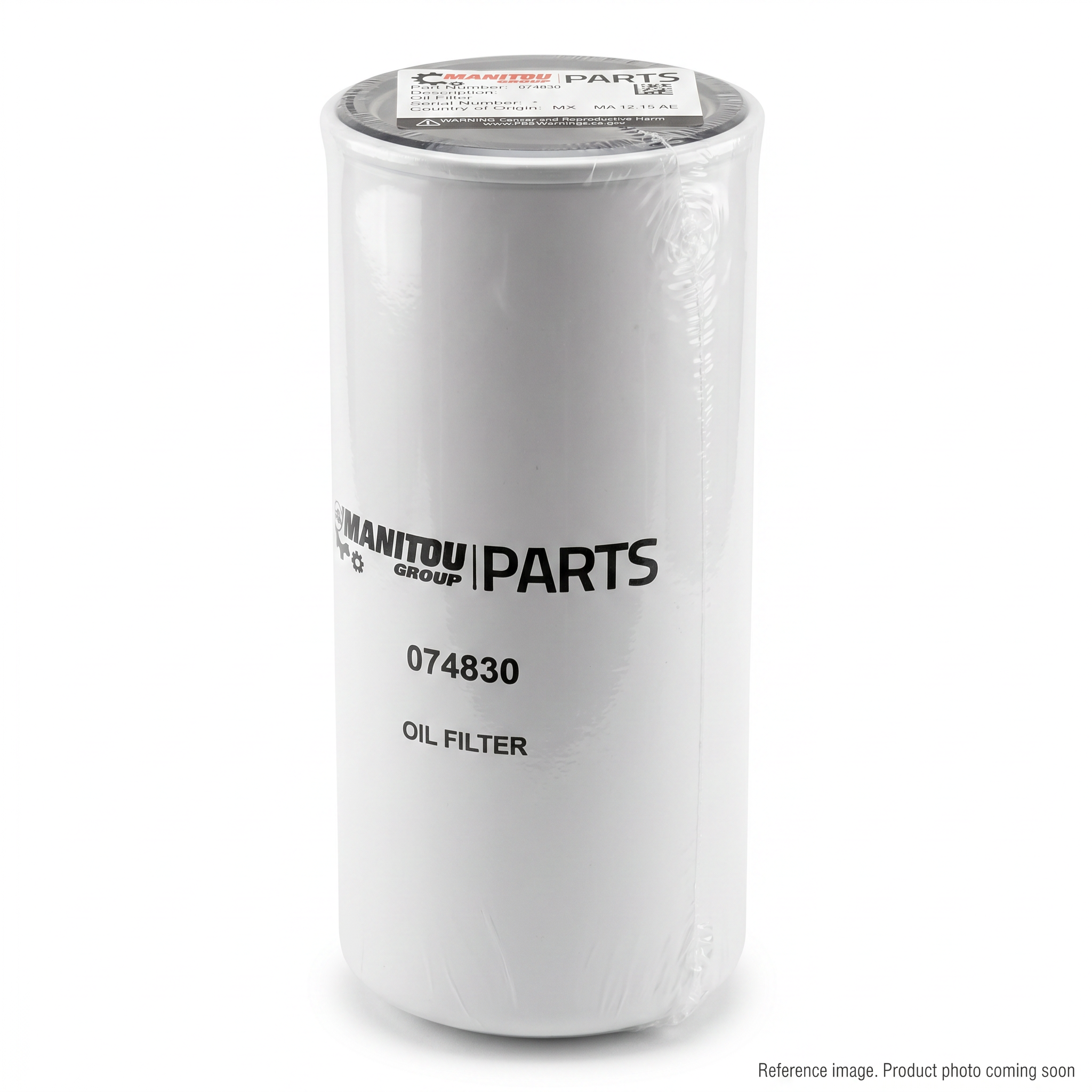 GEHL 229702588 Hydraulic Filter front product photo | stocked in BC, ships Canada-wide