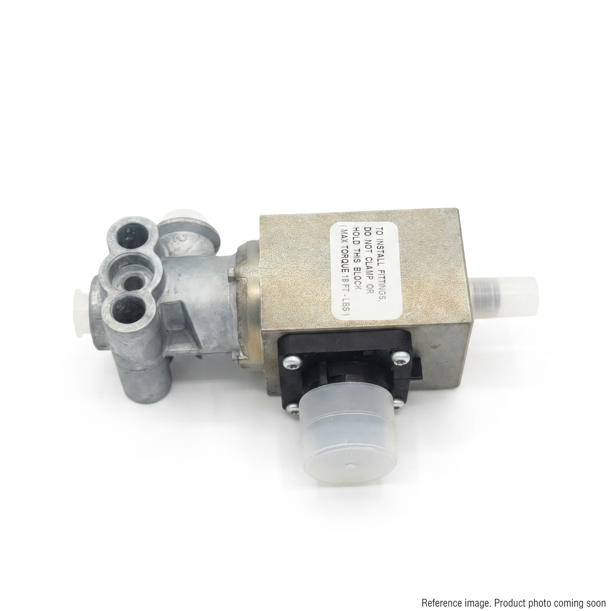 Volvo 22970290 Solenoid Valve three-quarter angle product photo | stocked in BC, ships Canada-wide