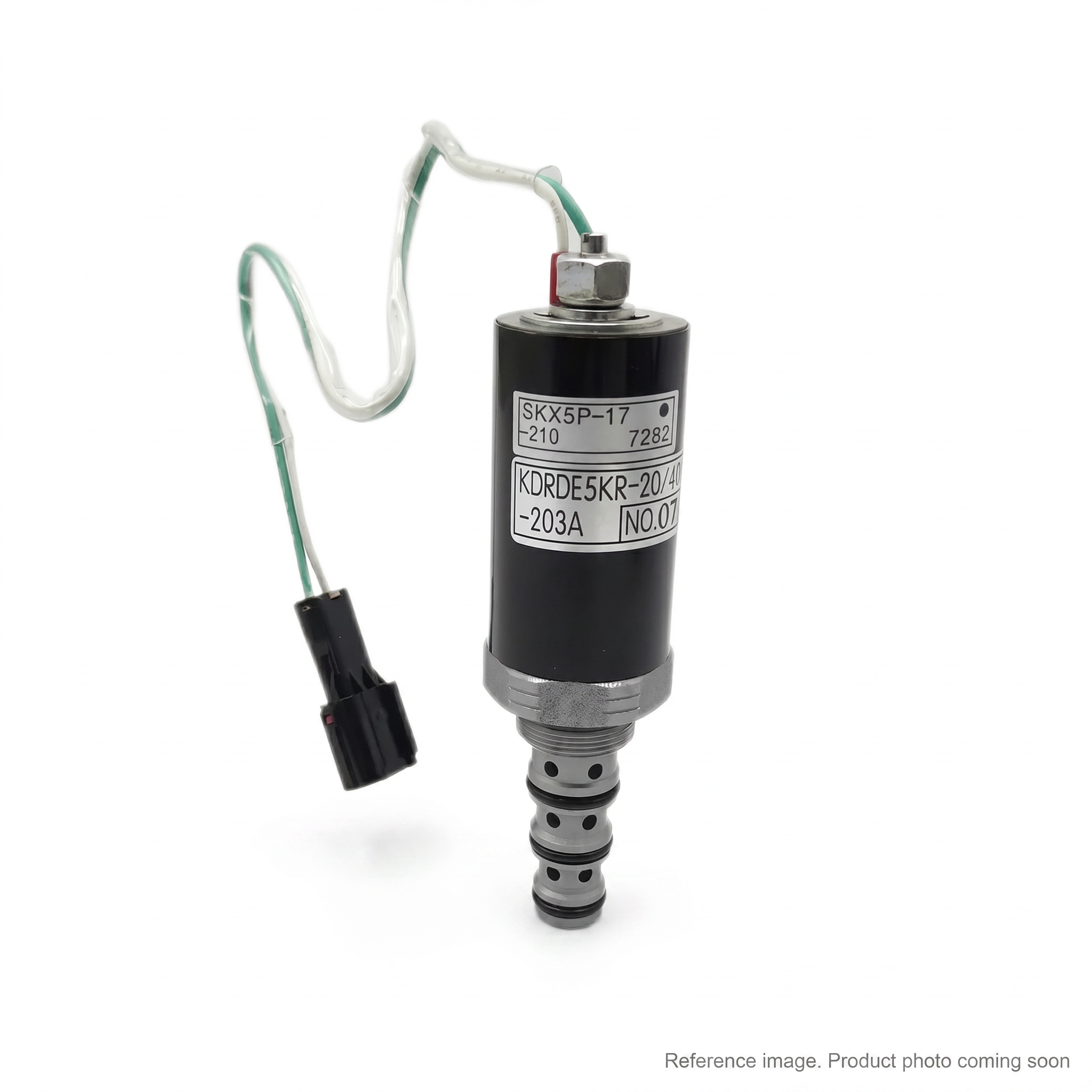 Volvo 22970290 Solenoid Valve alternate angle product photo | stocked in BC, ships Canada-wide