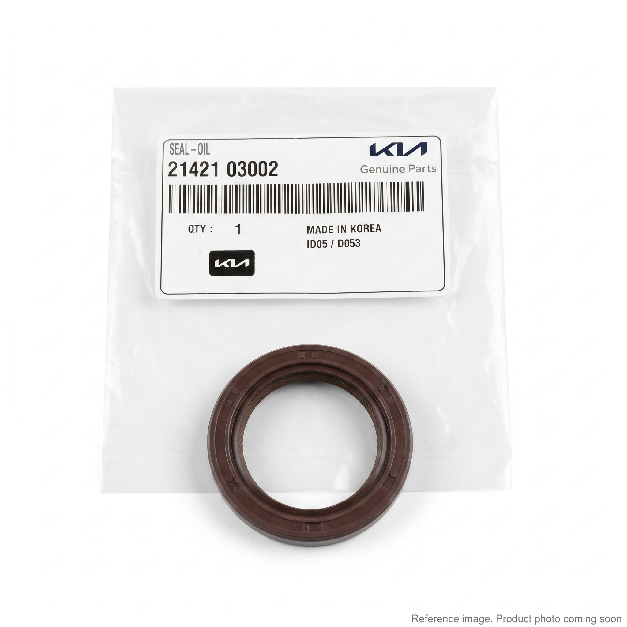 Hyundai 24L300210 Oil Seal three-quarter angle product photo | stocked in BC, ships Canada-wide