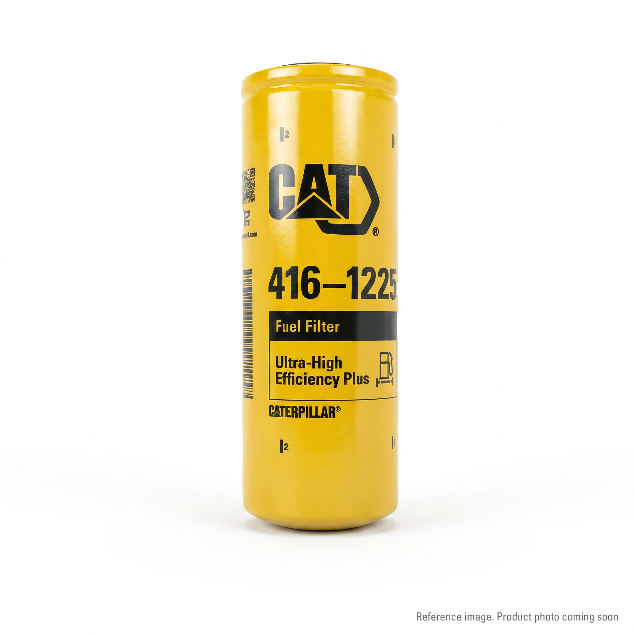 Caterpillar 2596501 Fuel Filter three-quarter angle product photo | stocked in BC, ships Canada-wide