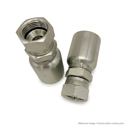 OEM-spec 26712-20-20RW JIC female swivel hose fitting Dash-20 spiral hose | AIM Rentals BC