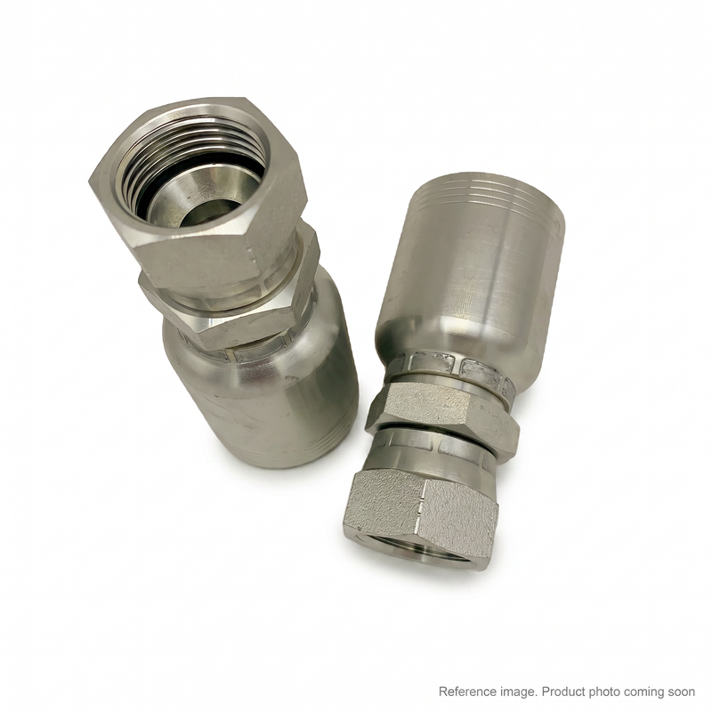 OEM-spec 26712-20-20RW JIC female swivel hose fitting Dash-20 spiral hose | AIM Rentals BC