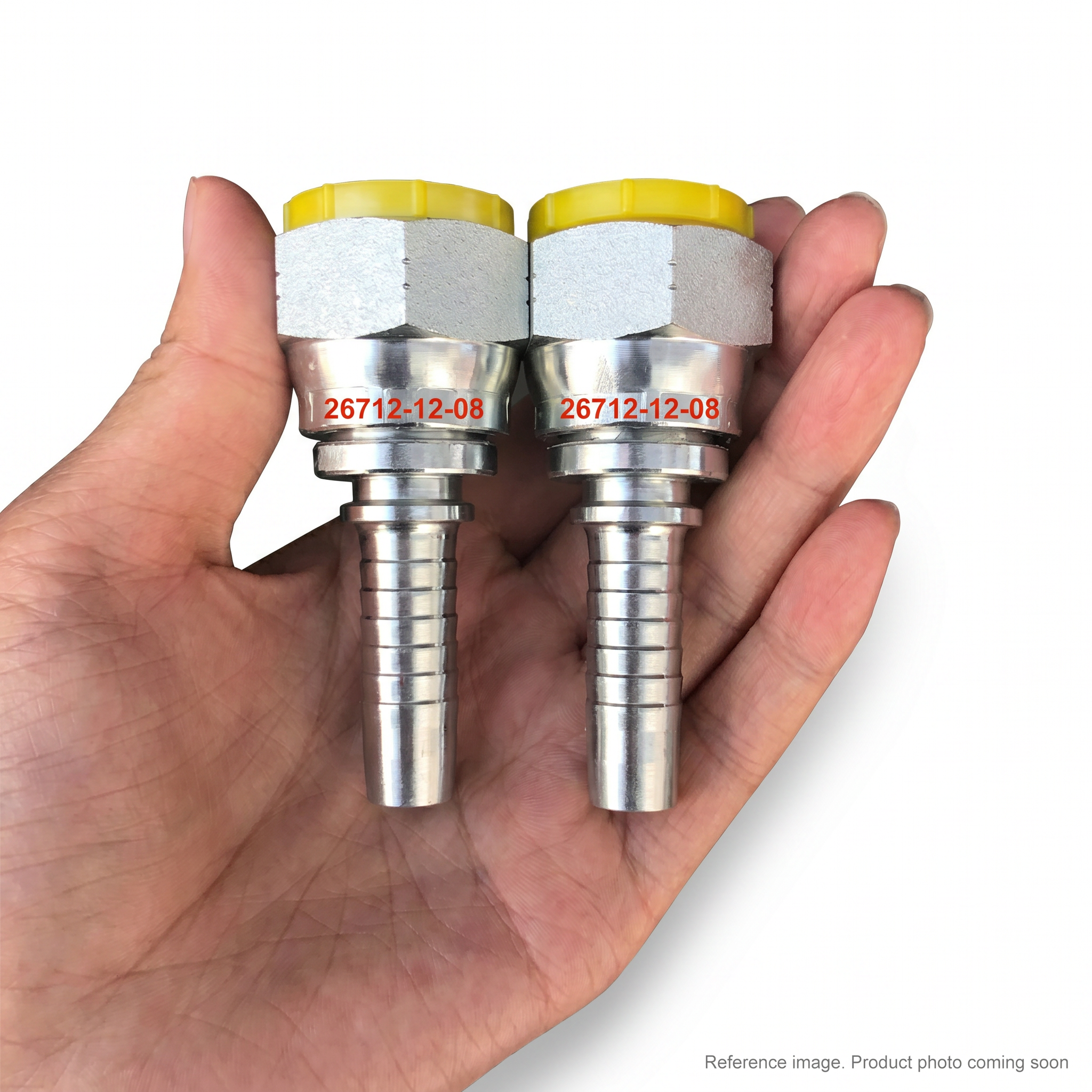 JIC 26792-12-12 Hydraulic Fittings three-quarter angle product photo | stocked in BC, ships Canada-wide
