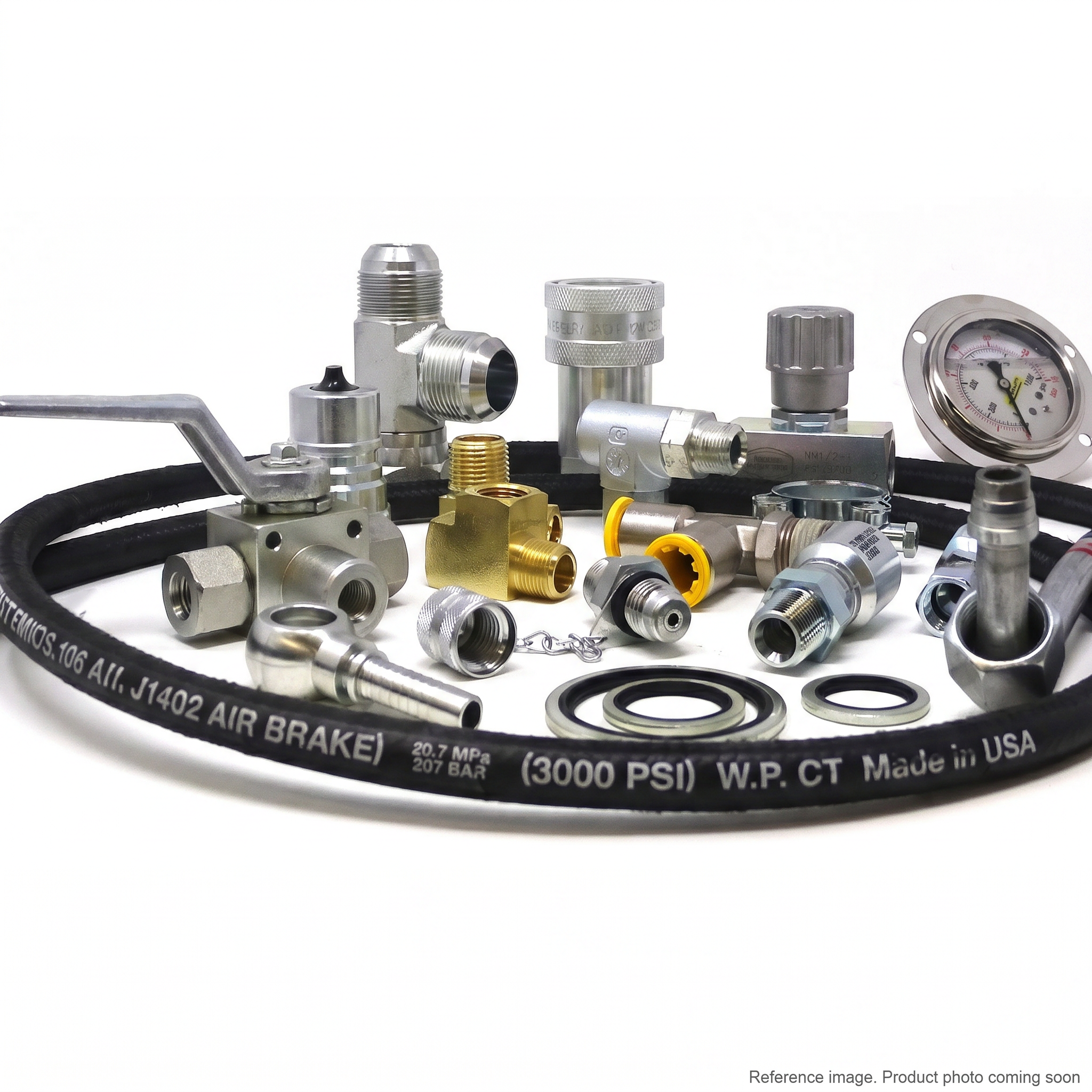 Bosch Hydraulic Connections Ltd. 2C9-22-22 Hydraulic Fittings alternate angle product photo | stocked in BC, ships Canada-wide