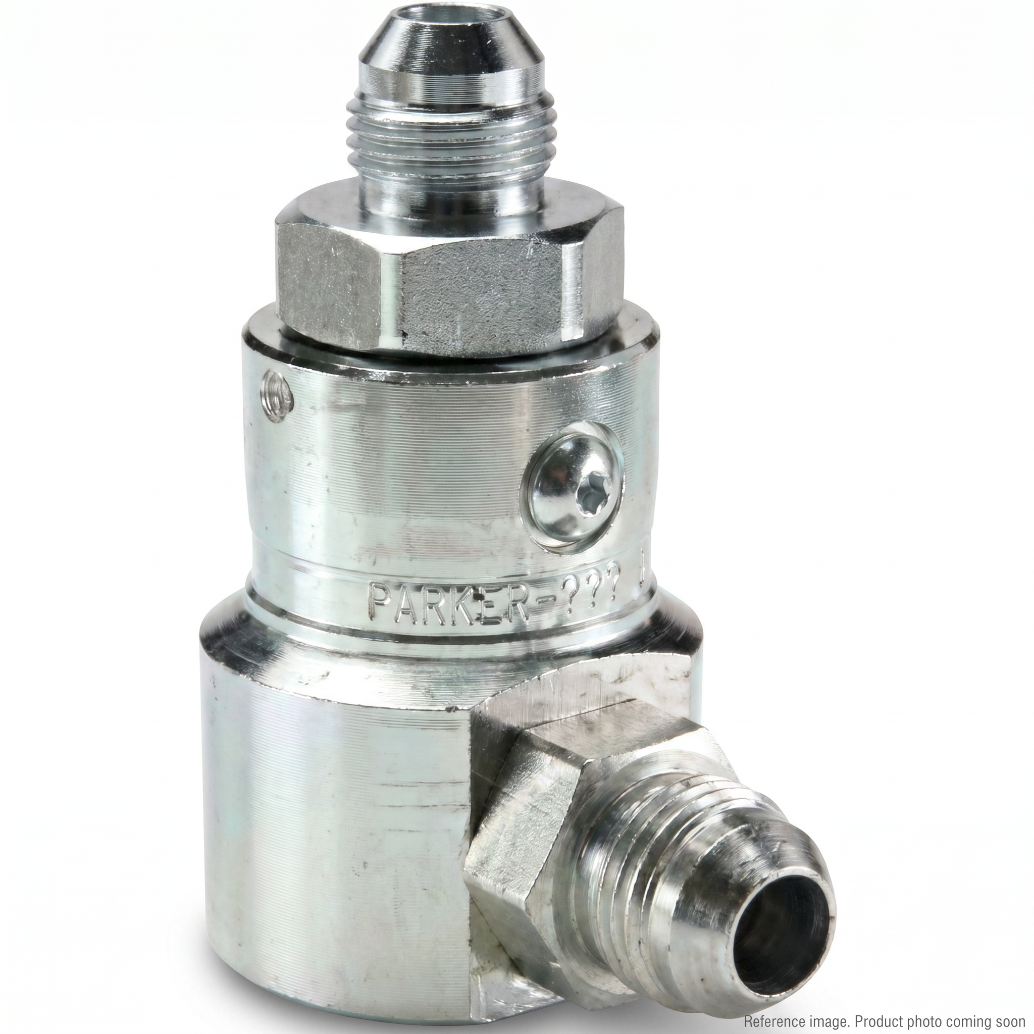 Parker 3030-12-12 Hydraulic Fittings three-quarter angle product photo | stocked in BC, ships Canada-wide