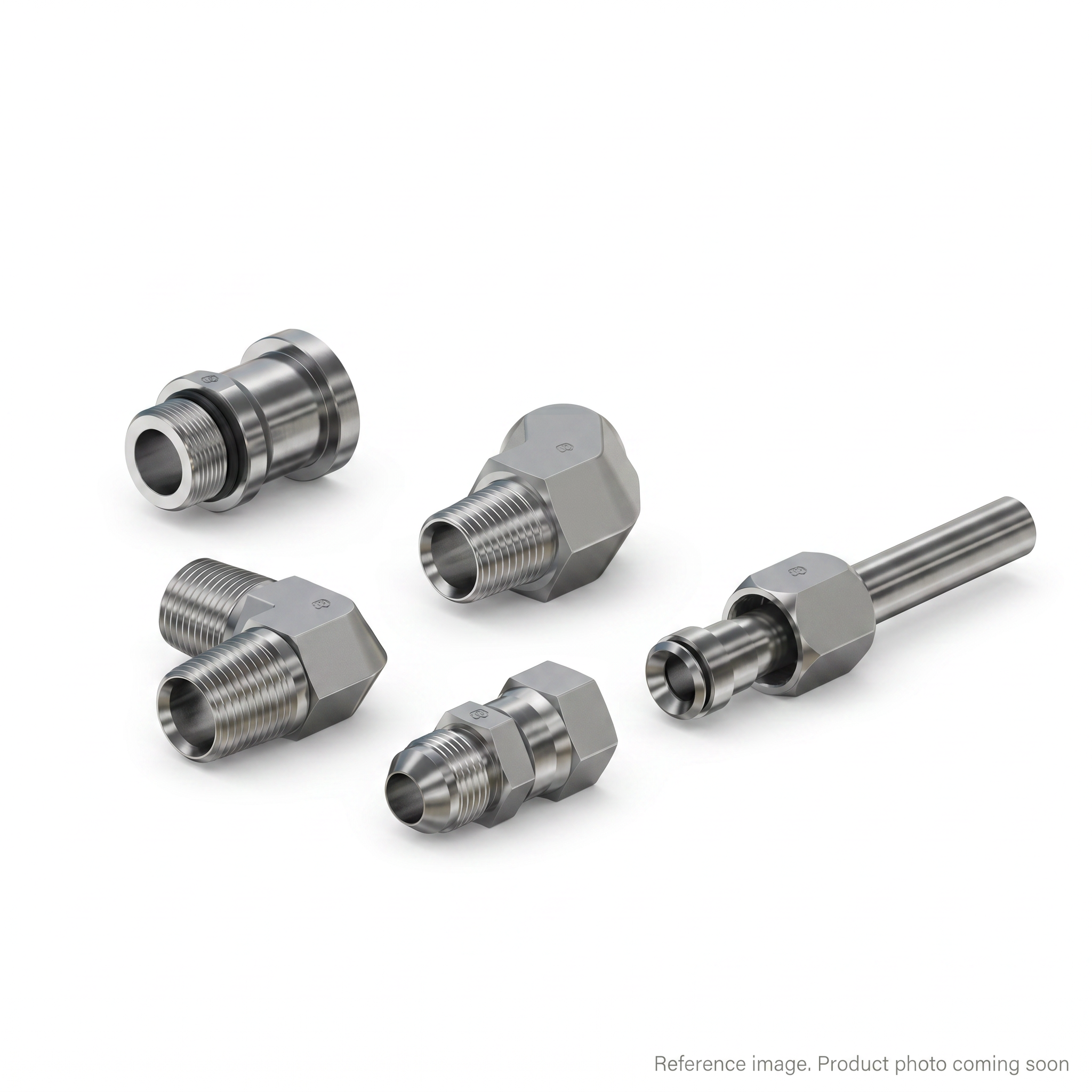 Brennan 3051-12-12 Hydraulic Fittings three-quarter angle product photo | stocked in BC, ships Canada-wide