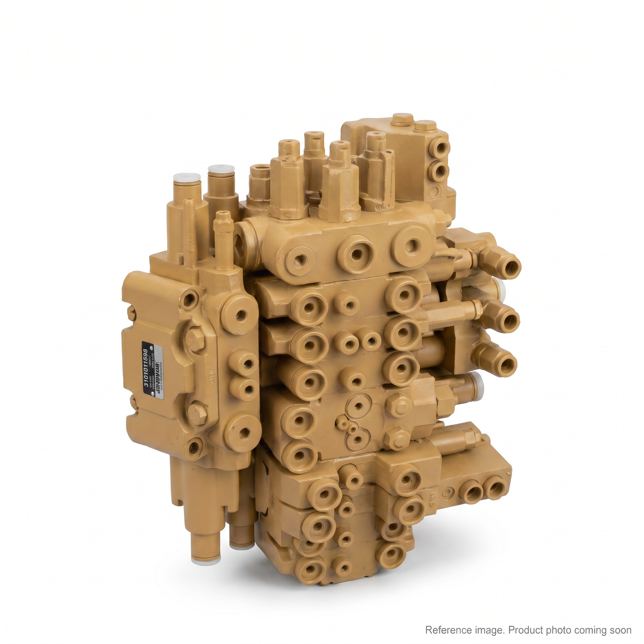 Hyundai 310101598 Hydraulic Component / Control Valve Part alternate angle product photo | stocked in BC, ships Canada-wide