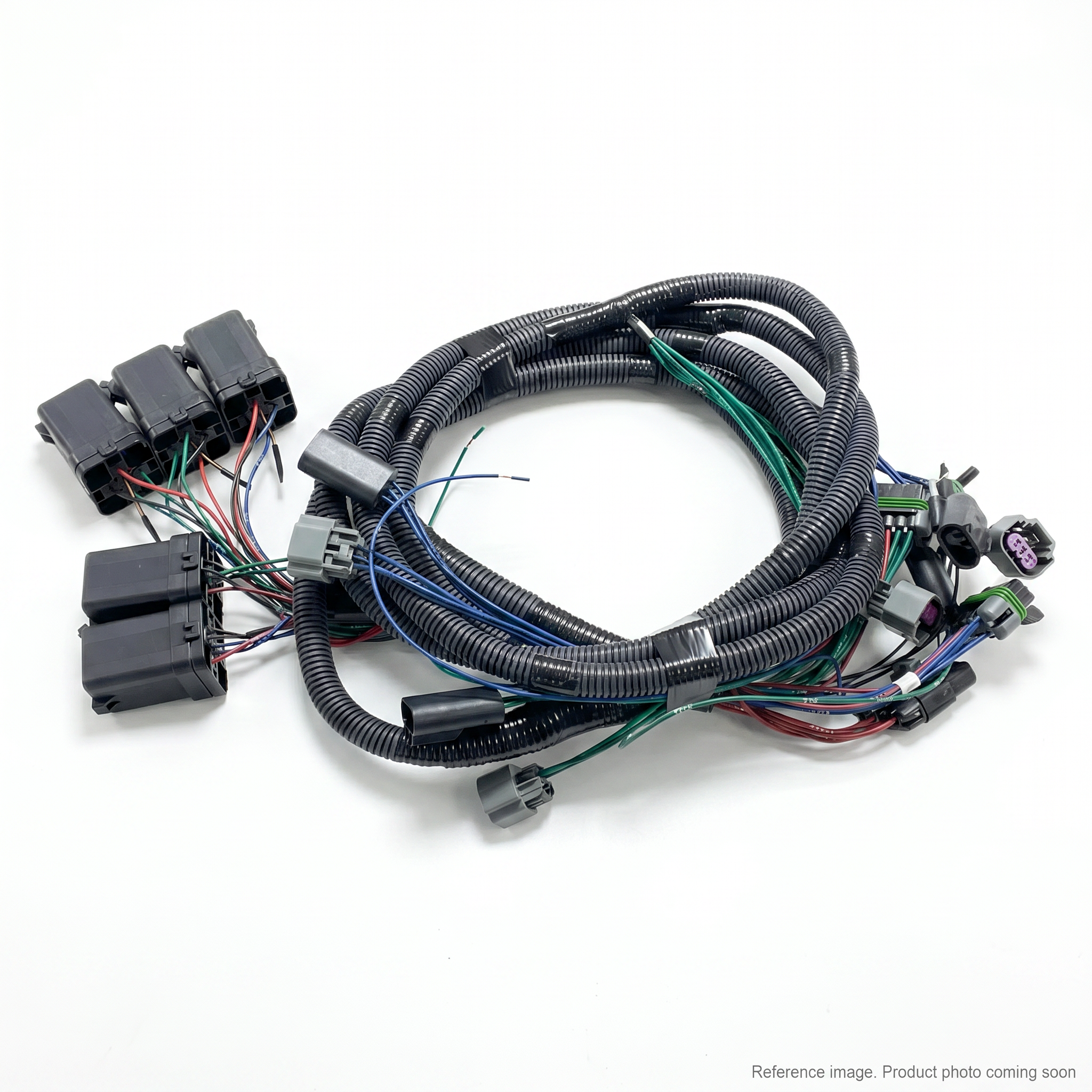 XCMG 310709472 No. 2 Arm Lamp Harness three-quarter angle product photo | stocked in BC, ships Canada-wide