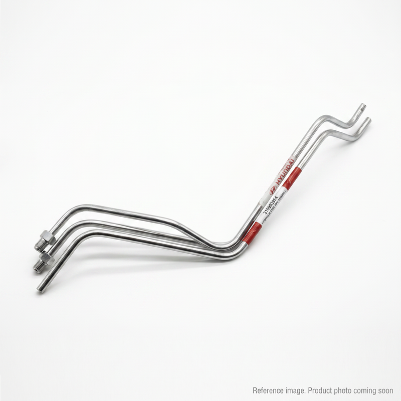 Hyundai 310903954 Hydraulic Steel Pipe Assembly front product photo | stocked in BC, ships Canada-wide