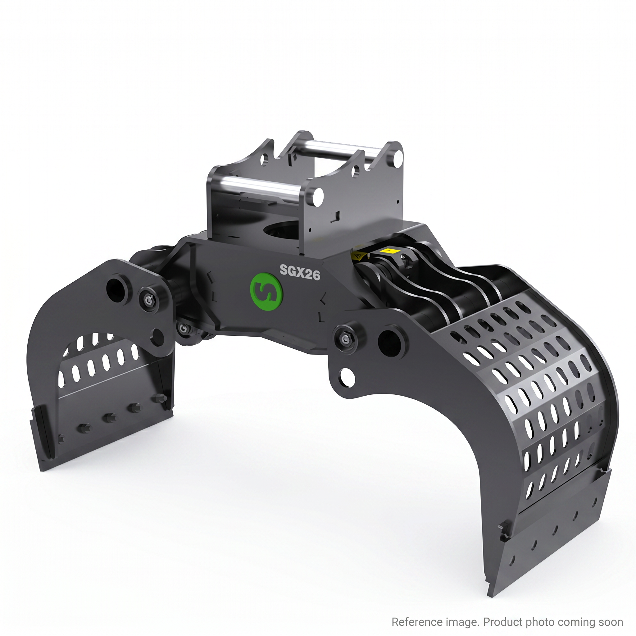XCMG 312700432 Bracket I Dark Gray alternate angle product photo | stocked in BC, ships Canada-wide