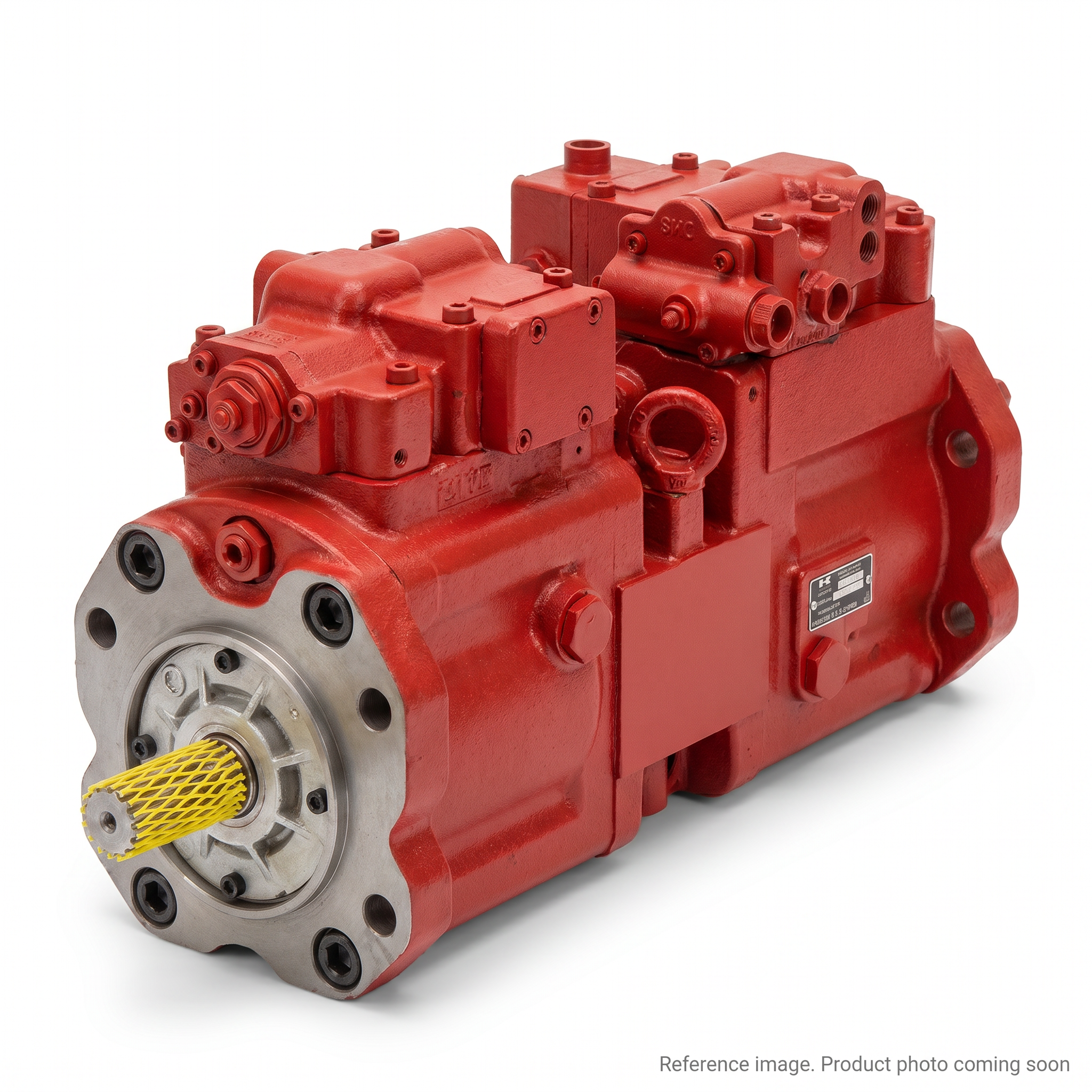 Kawasaki 31EM10010 Hydraulic Pumps three-quarter angle product photo | stocked in BC, ships Canada-wide