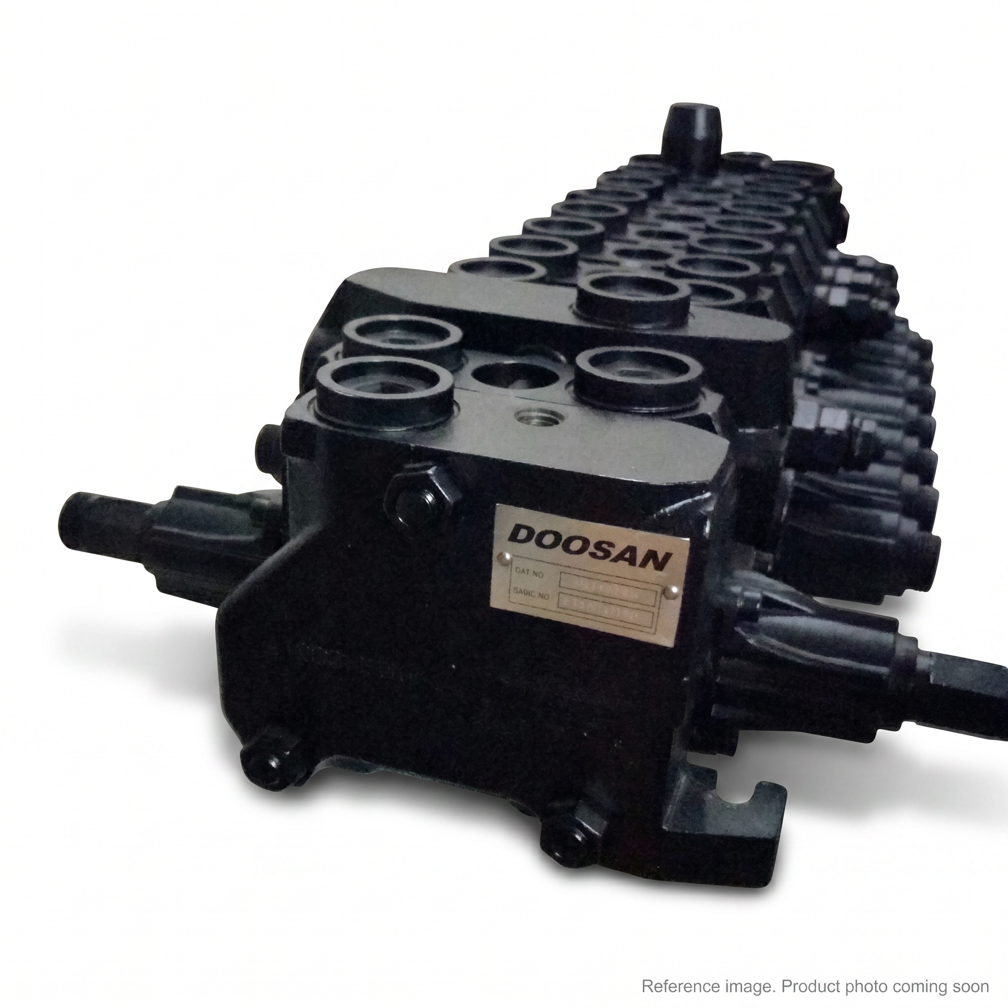 Hyundai 31EM10021 Hydraulic Valves three-quarter angle product photo | stocked in BC, ships Canada-wide