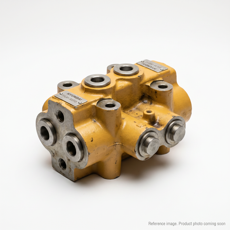 Hyundai 31L23004 cushion valve for HL760-9 wheel loader — OEM-spec replacement, stocked BC