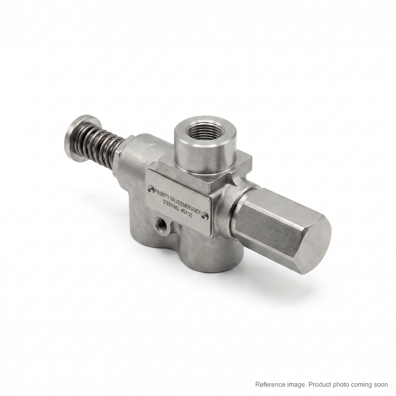 Hyundai 31L800051 Priority Valve | HL730TM-7 wheel loader | stocked in BC, ships Canada-wide