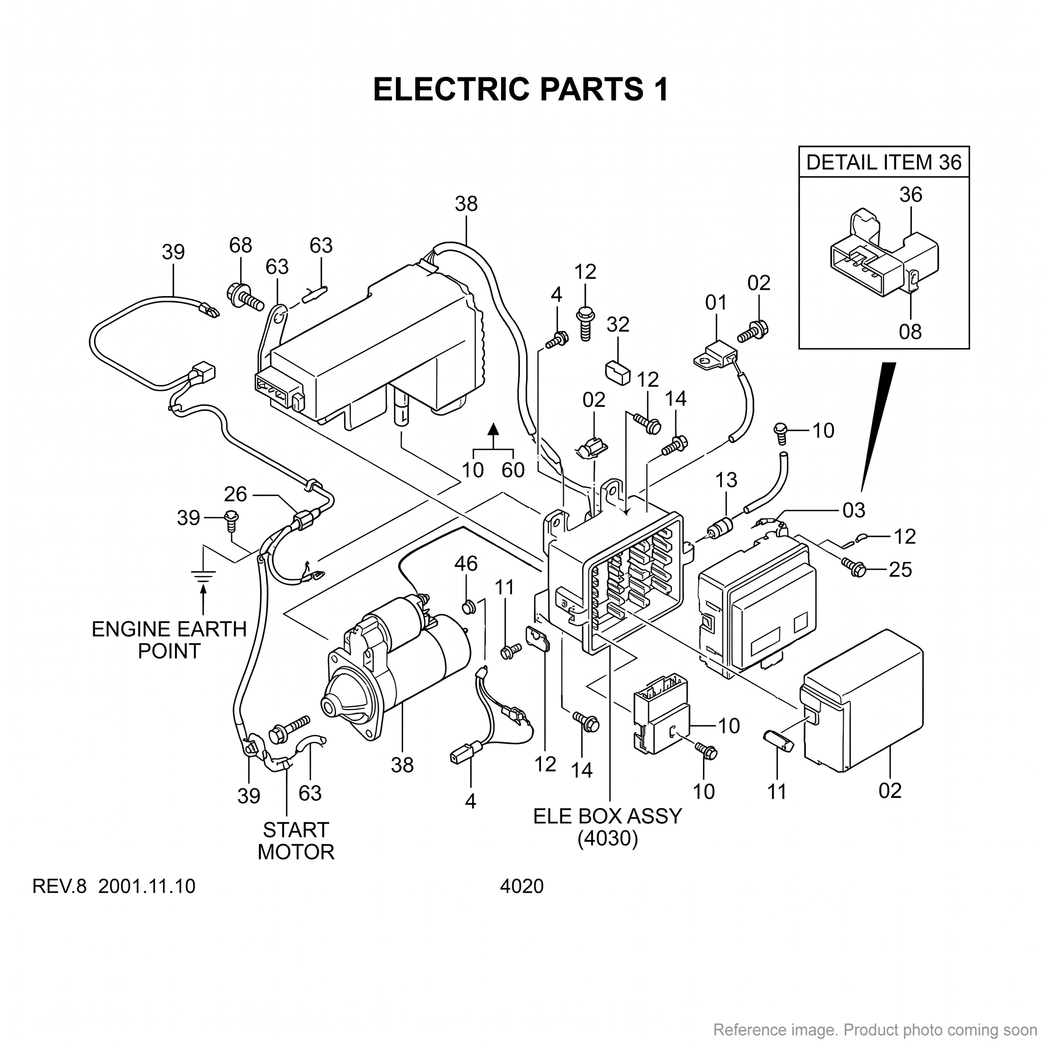 Hyundai 31N414160 Bracket Assy three-quarter angle product photo | stocked in BC, ships Canada-wide