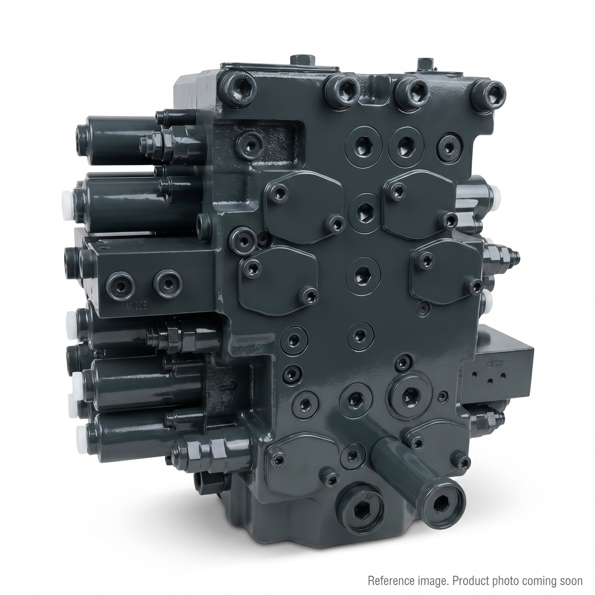 Hyundai 31Q620300 Hydraulic Controls three-quarter angle product photo | stocked in BC, ships Canada-wide