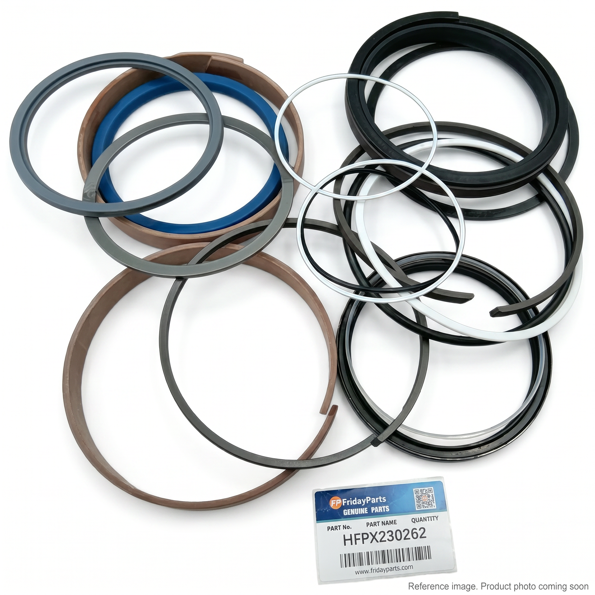 Hyundai 31Y101650 Hydraulic Seals three-quarter angle product photo | stocked in BC, ships Canada-wide