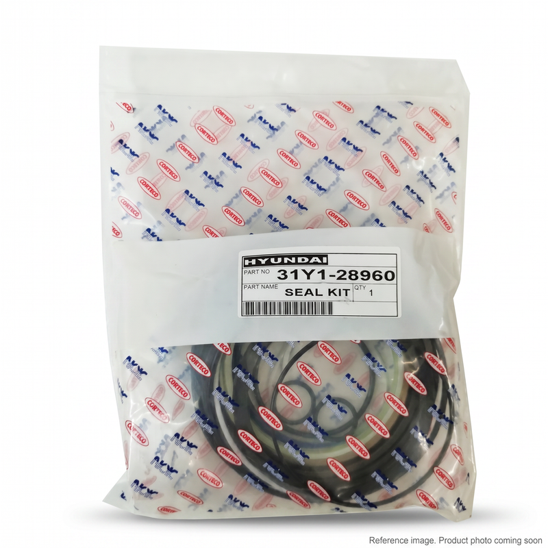 Genuine Hyundai 31Y1-06561 Boom Cylinder Seal Kit | Fits R200W-3 R210LC-3 R210LC-3H Excavator