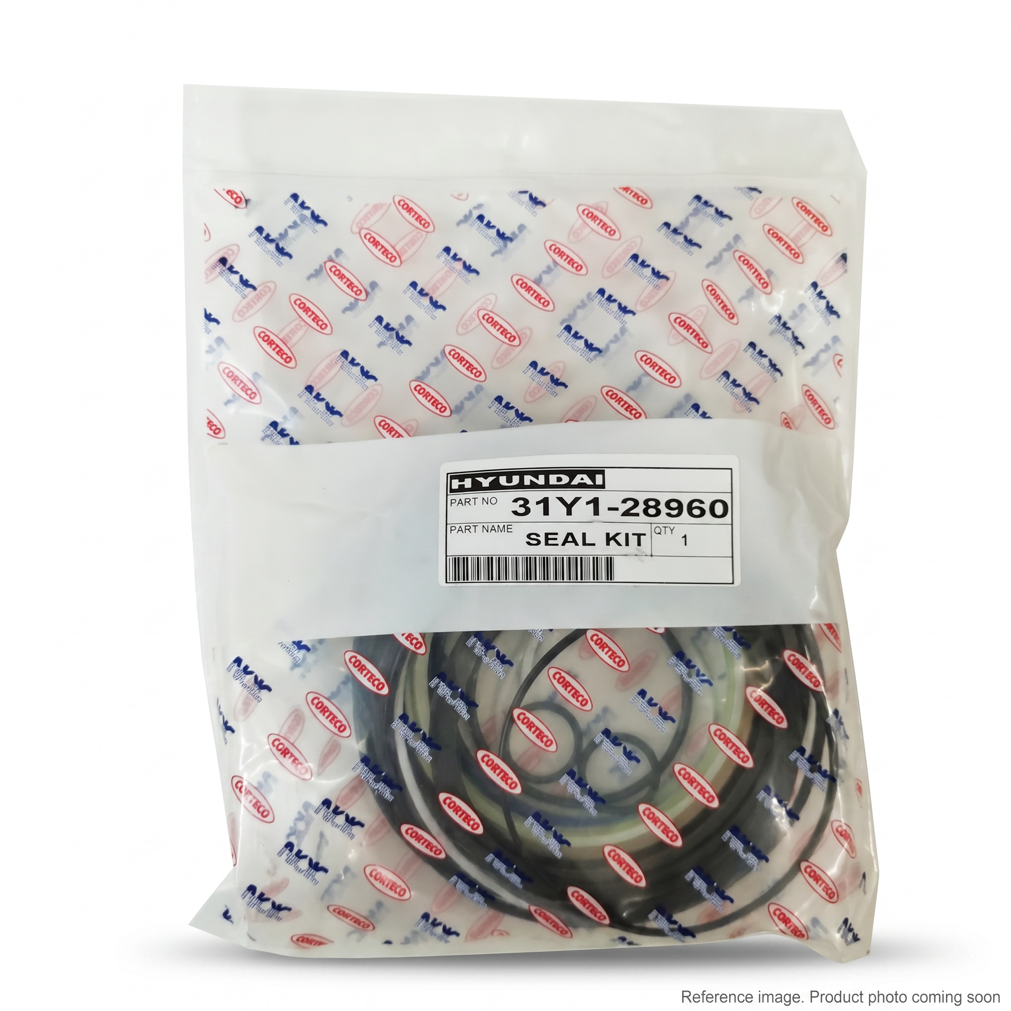 Hyundai 31Y106561 Hydraulic Cylinder Seal Kits front product photo | stocked in BC, ships Canada-wide