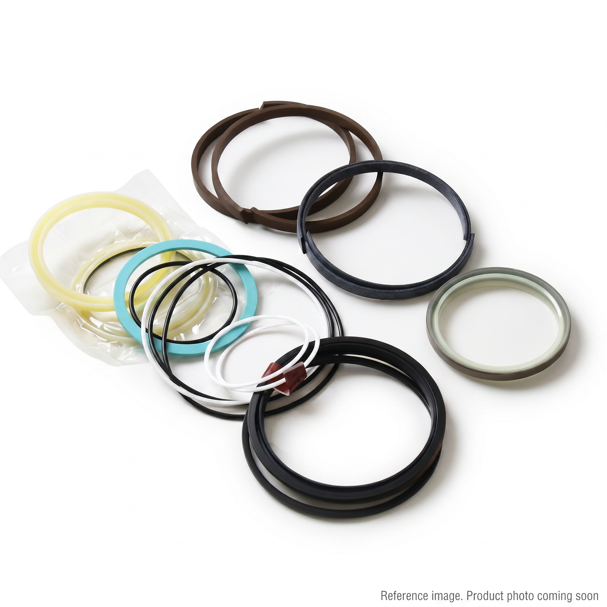 Hyundai 31Y10990 Hydraulic Cylinder Seal Kits three-quarter angle product photo | stocked in BC, ships Canada-wide