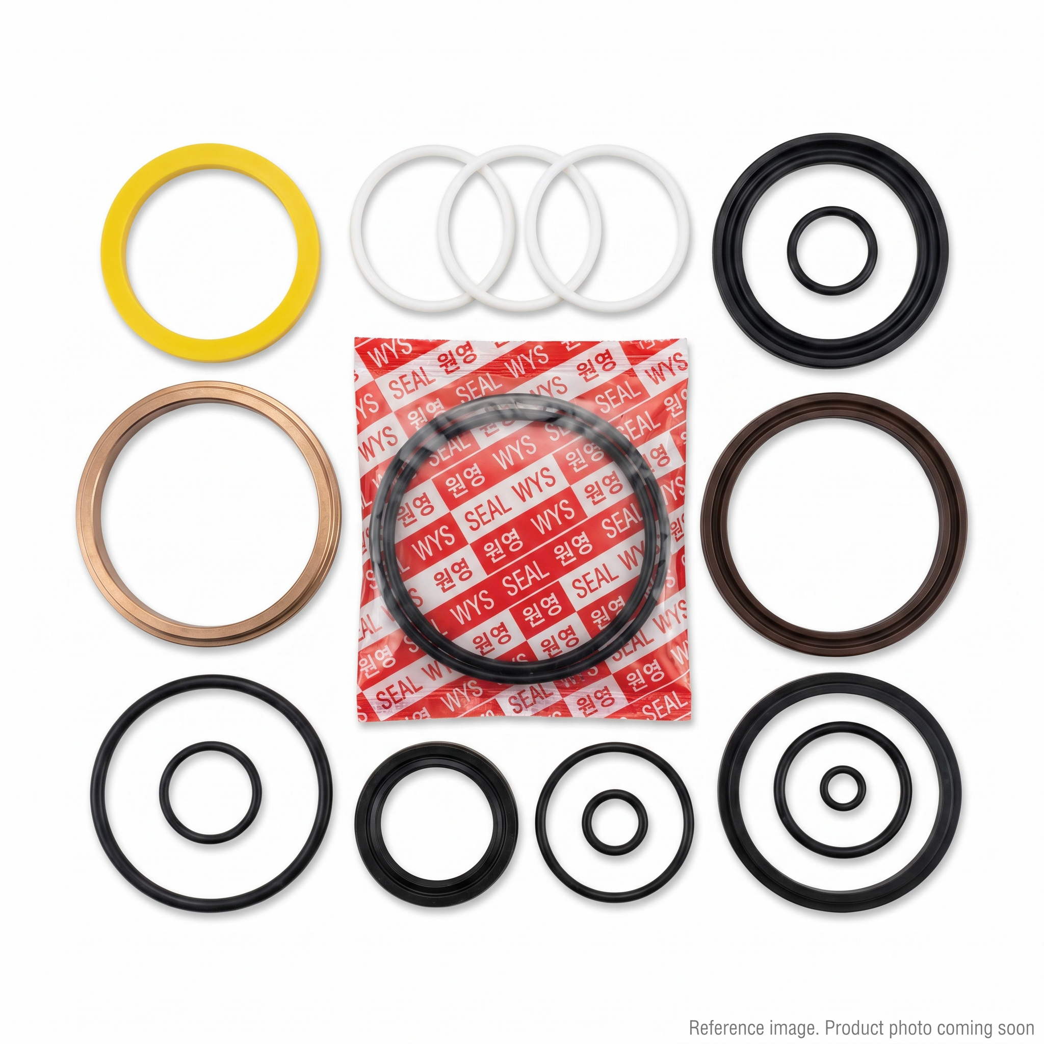 Hyundai HCE 31Y118110 Hydraulic Seals three-quarter angle product photo | stocked in BC, ships Canada-wide