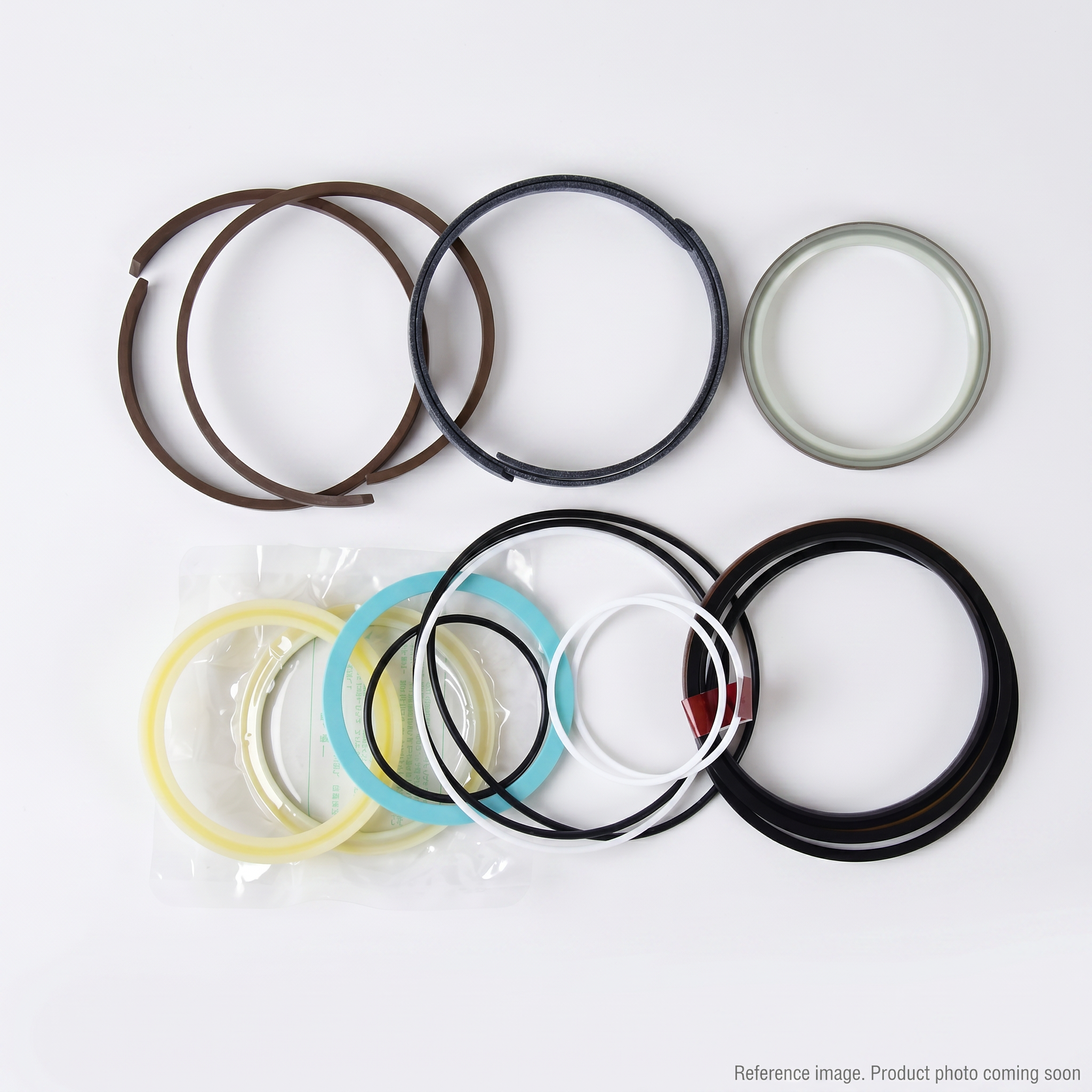 Hyundai 31Y129100 Hydraulic Seals three-quarter angle product photo | stocked in BC, ships Canada-wide