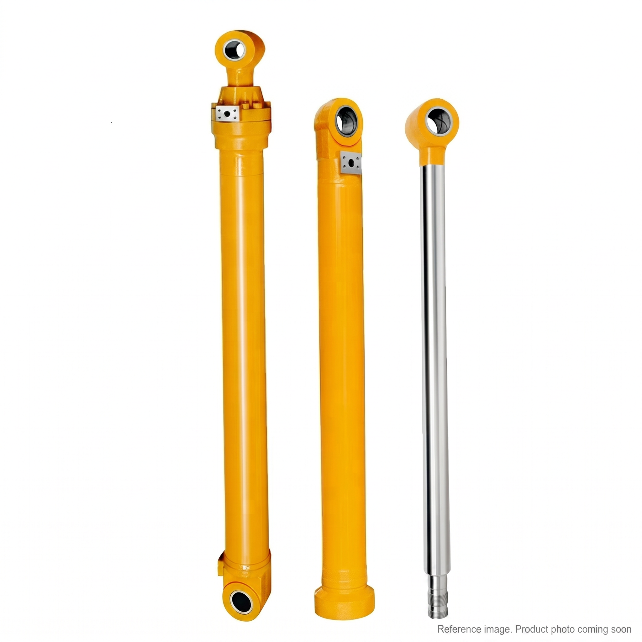 Hyundai 31Y132360 Hydraulic Cylinders three-quarter angle product photo | stocked in BC, ships Canada-wide