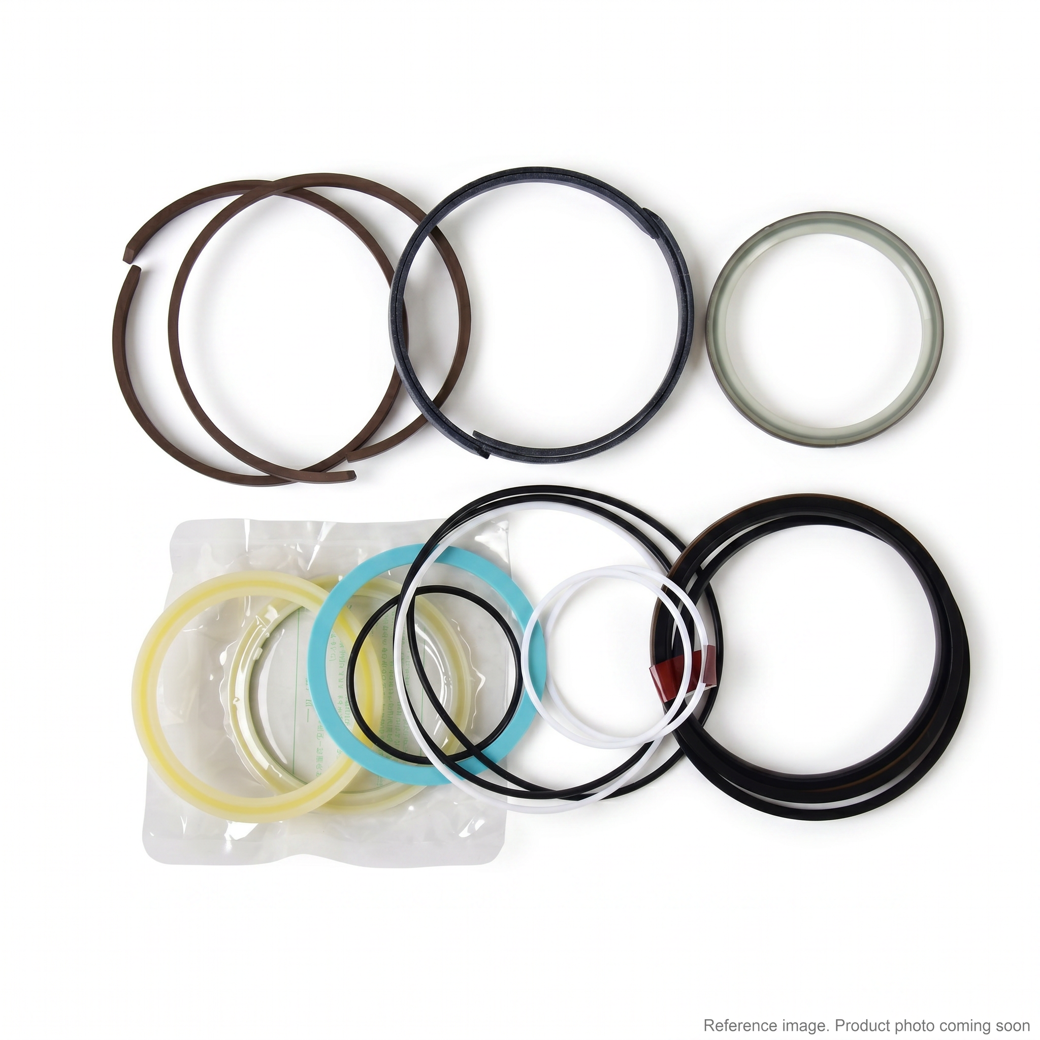 Hyundai 31Y133420 Hydraulic Seals three-quarter angle product photo | stocked in BC, ships Canada-wide