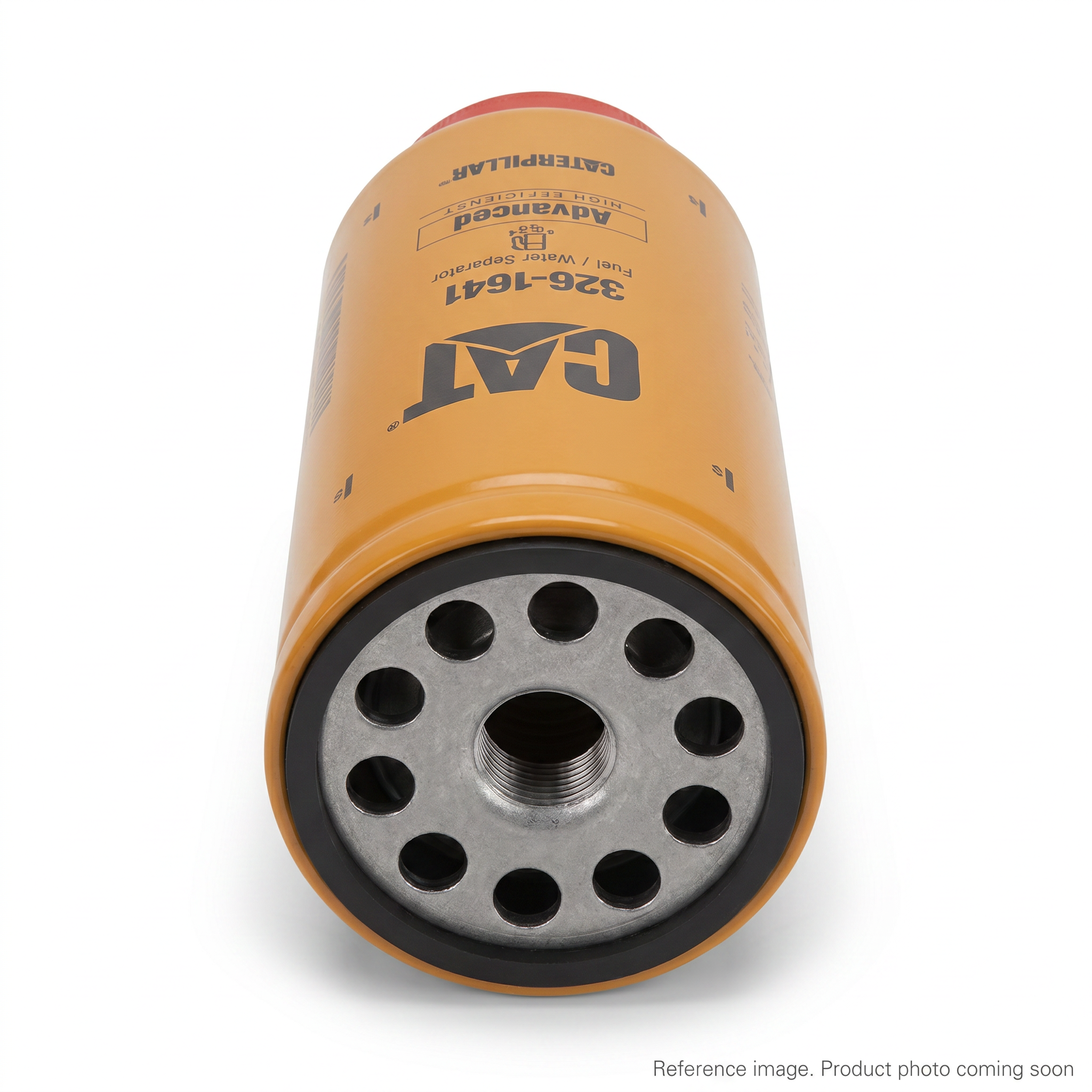 Caterpillar 326-1641 Advanced Fuel/Water Separator three-quarter angle product photo | stocked in BC, ships Canada-wide