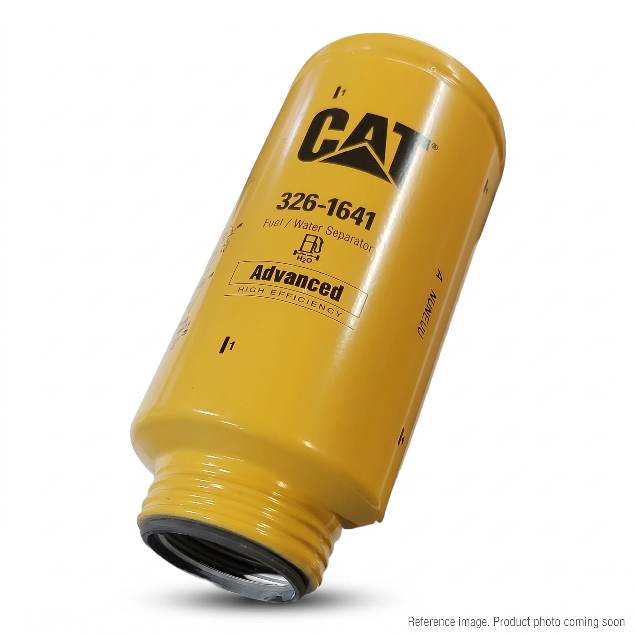 Caterpillar 326-1641 Advanced Fuel/Water Separator alternate angle product photo | stocked in BC, ships Canada-wide