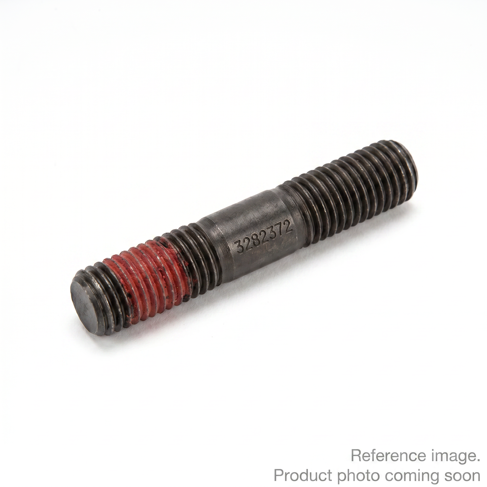 Cummins 3282372 Double-end Stud three-quarter angle product photo | stocked in BC, ships Canada-wide