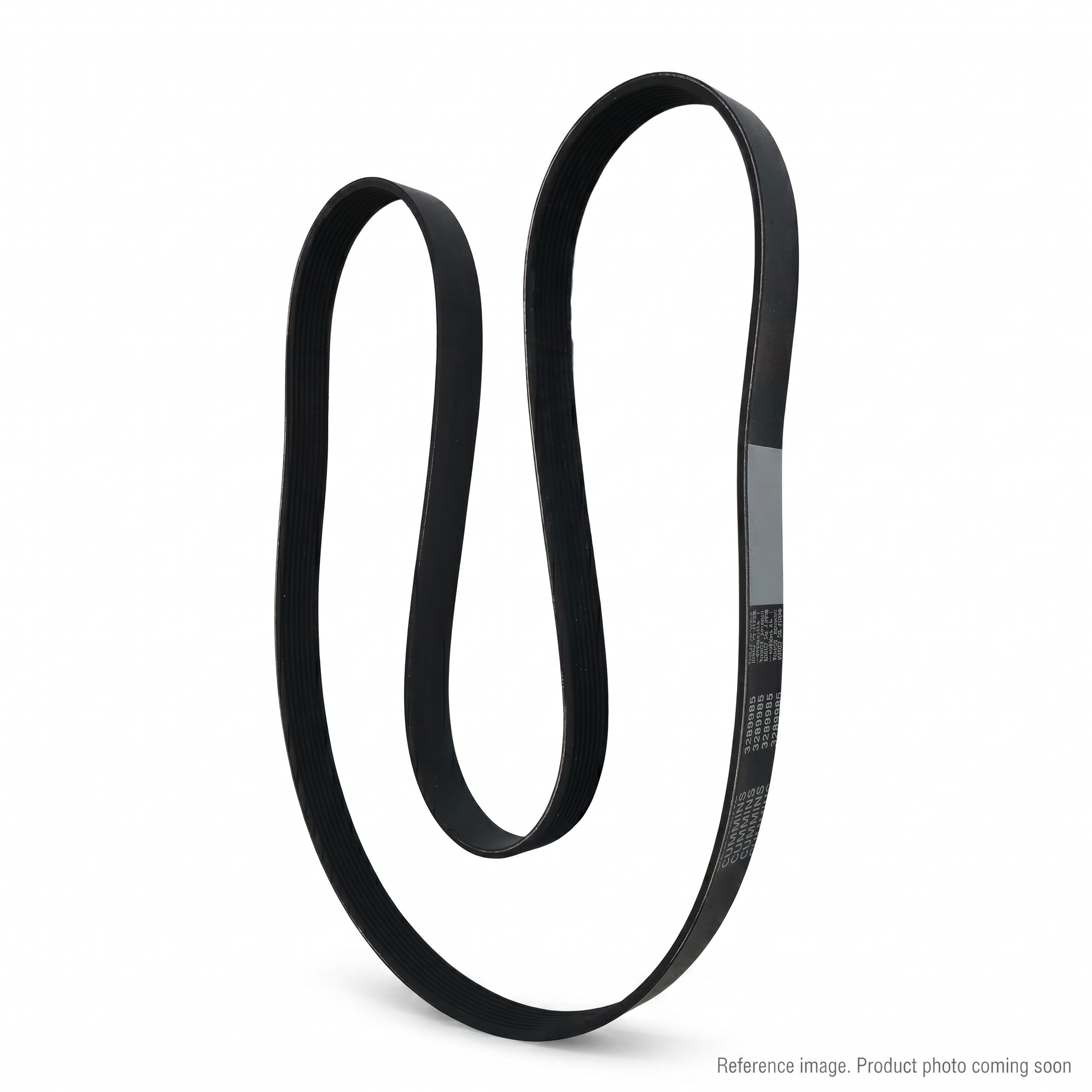 Cummins 3289985 V Ribbed Belt three-quarter angle product photo | stocked in BC, ships Canada-wide